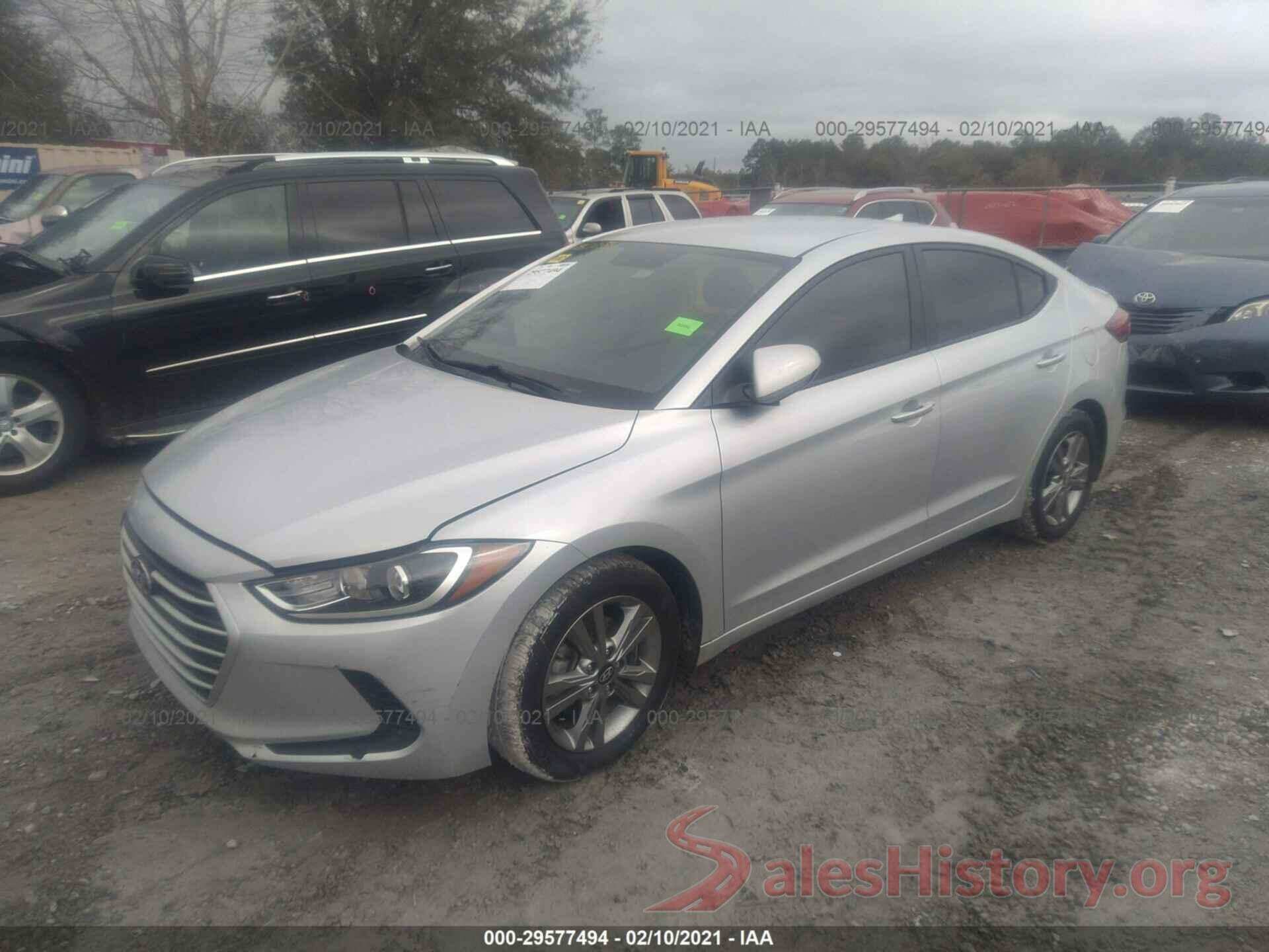 KMHD84LF1JU610593 2018 HYUNDAI ELANTRA