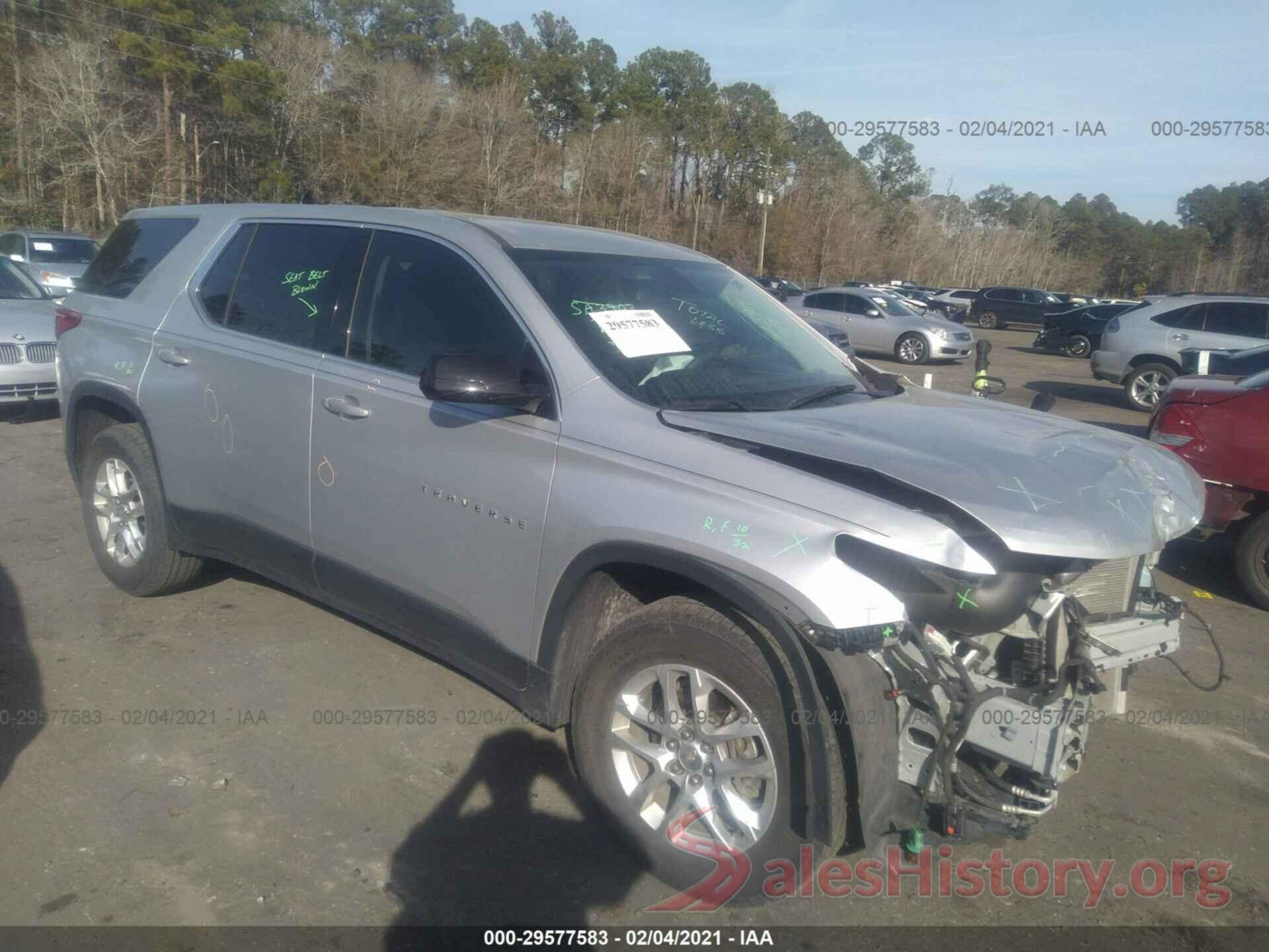 1GNERFKW8KJ187508 2019 CHEVROLET TRAVERSE