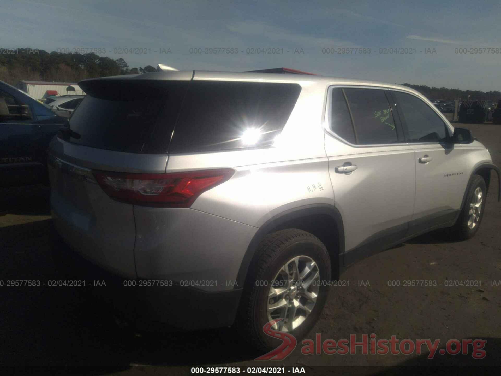 1GNERFKW8KJ187508 2019 CHEVROLET TRAVERSE