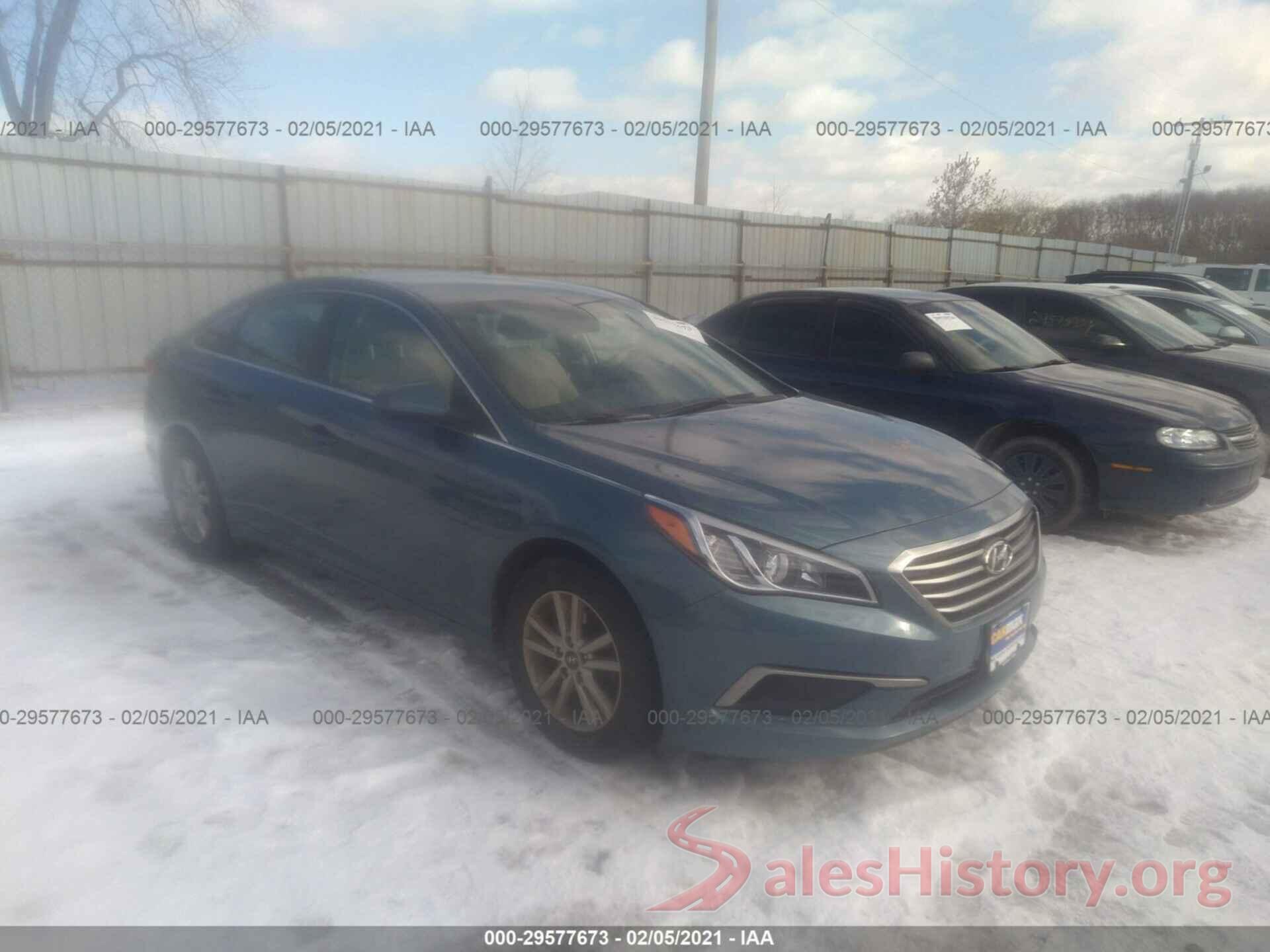 5NPE24AF0HH570184 2017 HYUNDAI SONATA