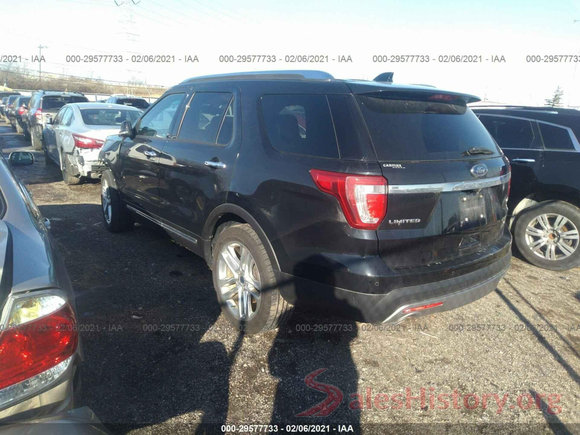 1FM5K8F89GGB10716 2016 FORD EXPLORER