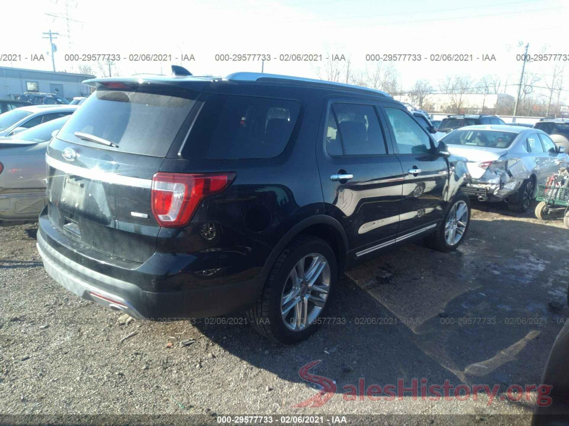 1FM5K8F89GGB10716 2016 FORD EXPLORER