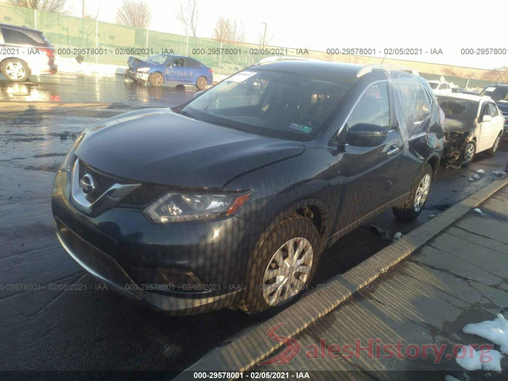 KNMAT2MV0GP682666 2016 NISSAN ROGUE