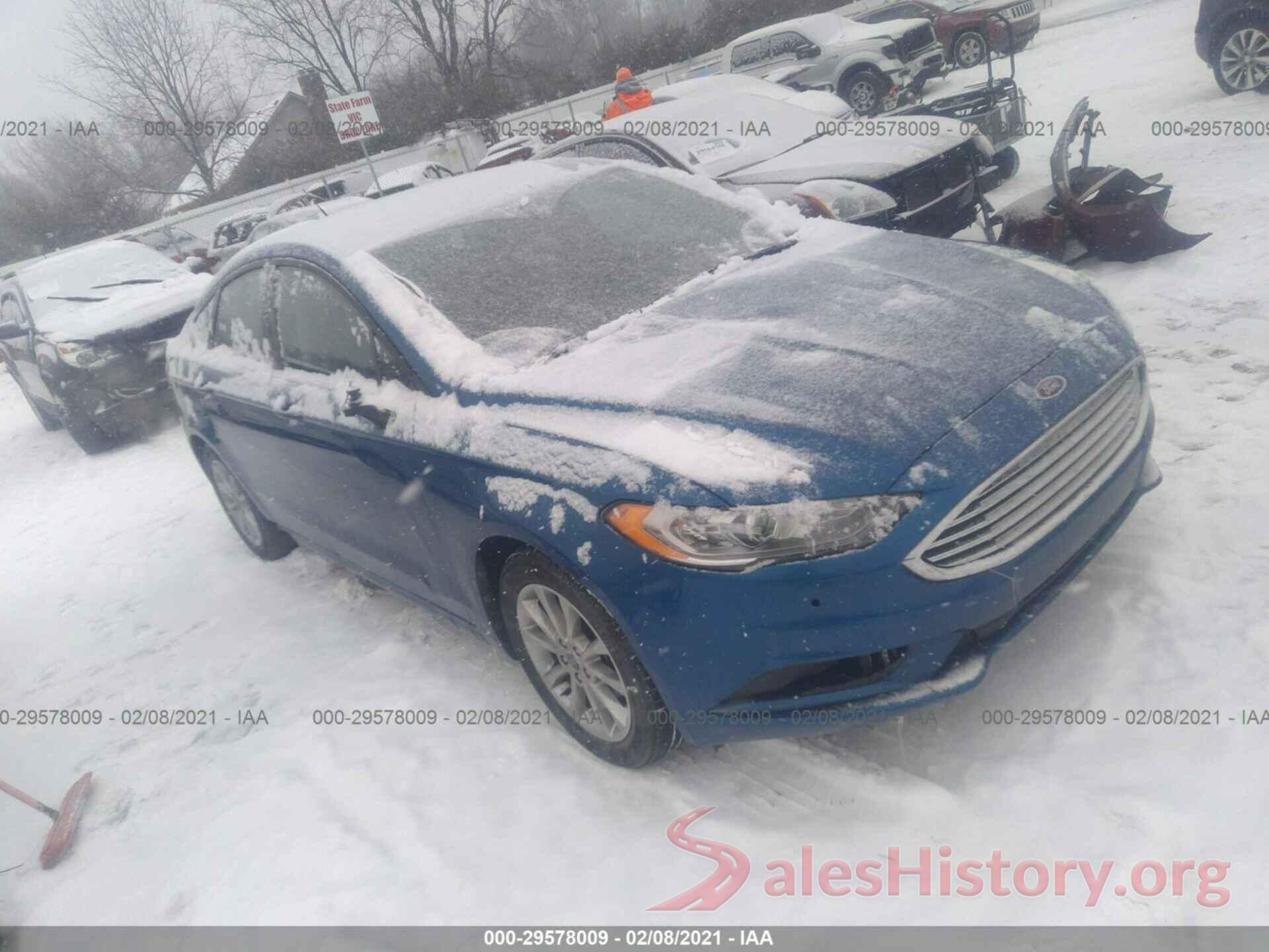 3FA6P0H71HR185071 2017 FORD FUSION