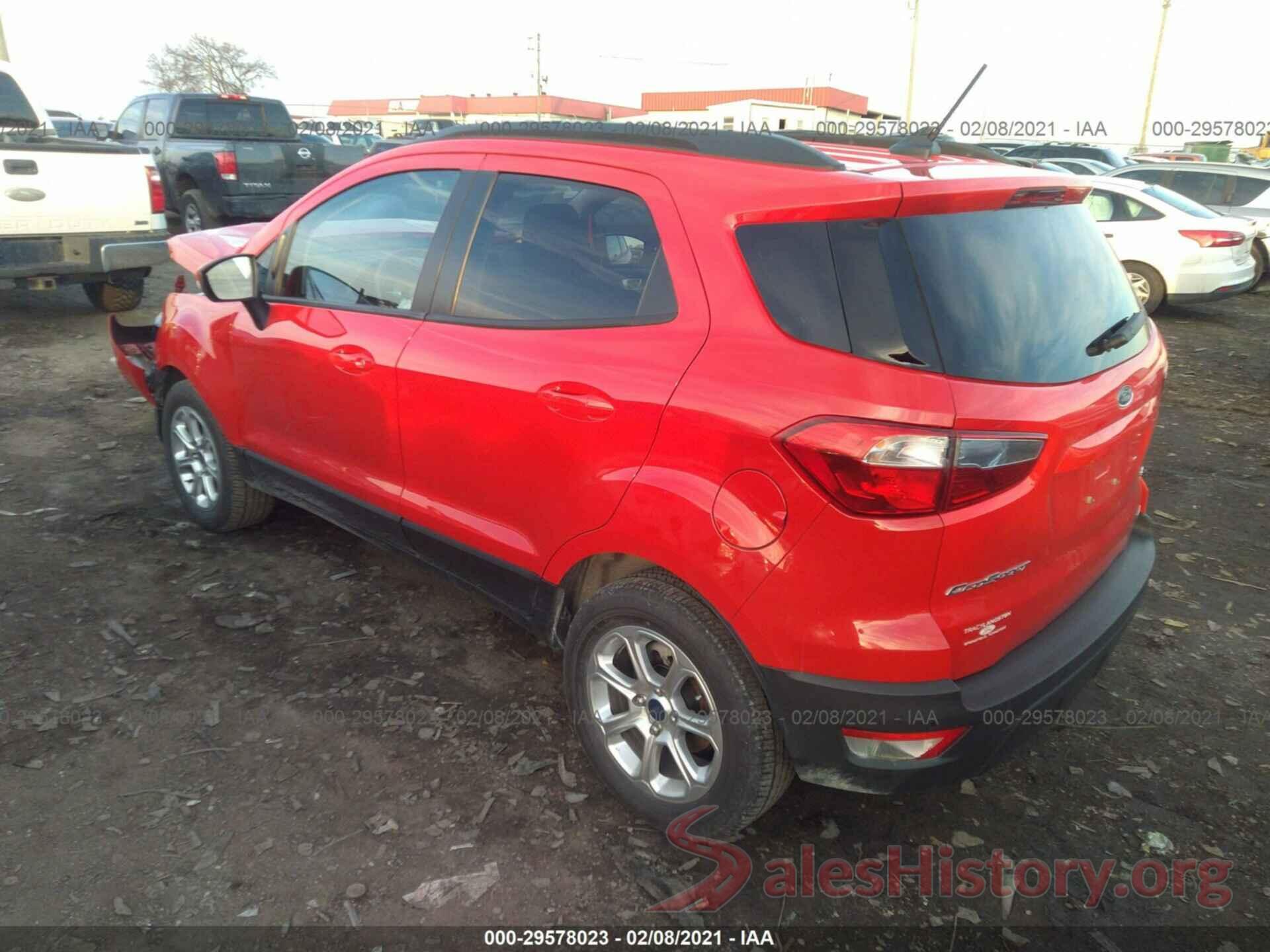 MAJ3S2GE1KC305938 2019 FORD ECOSPORT