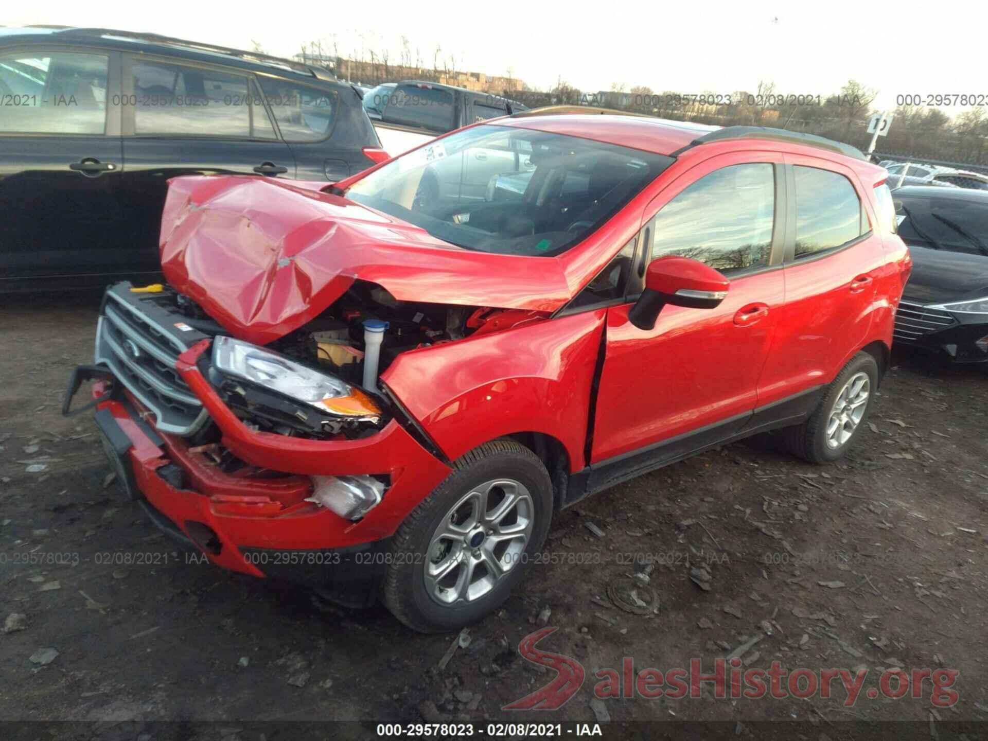 MAJ3S2GE1KC305938 2019 FORD ECOSPORT