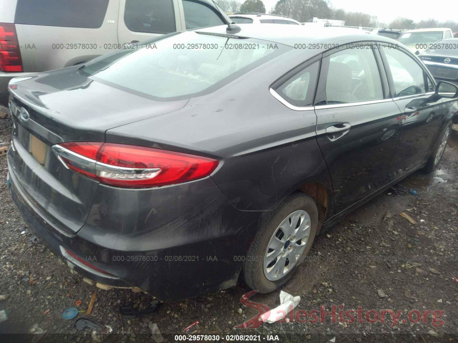 3FA6P0G75KR111953 2019 FORD FUSION