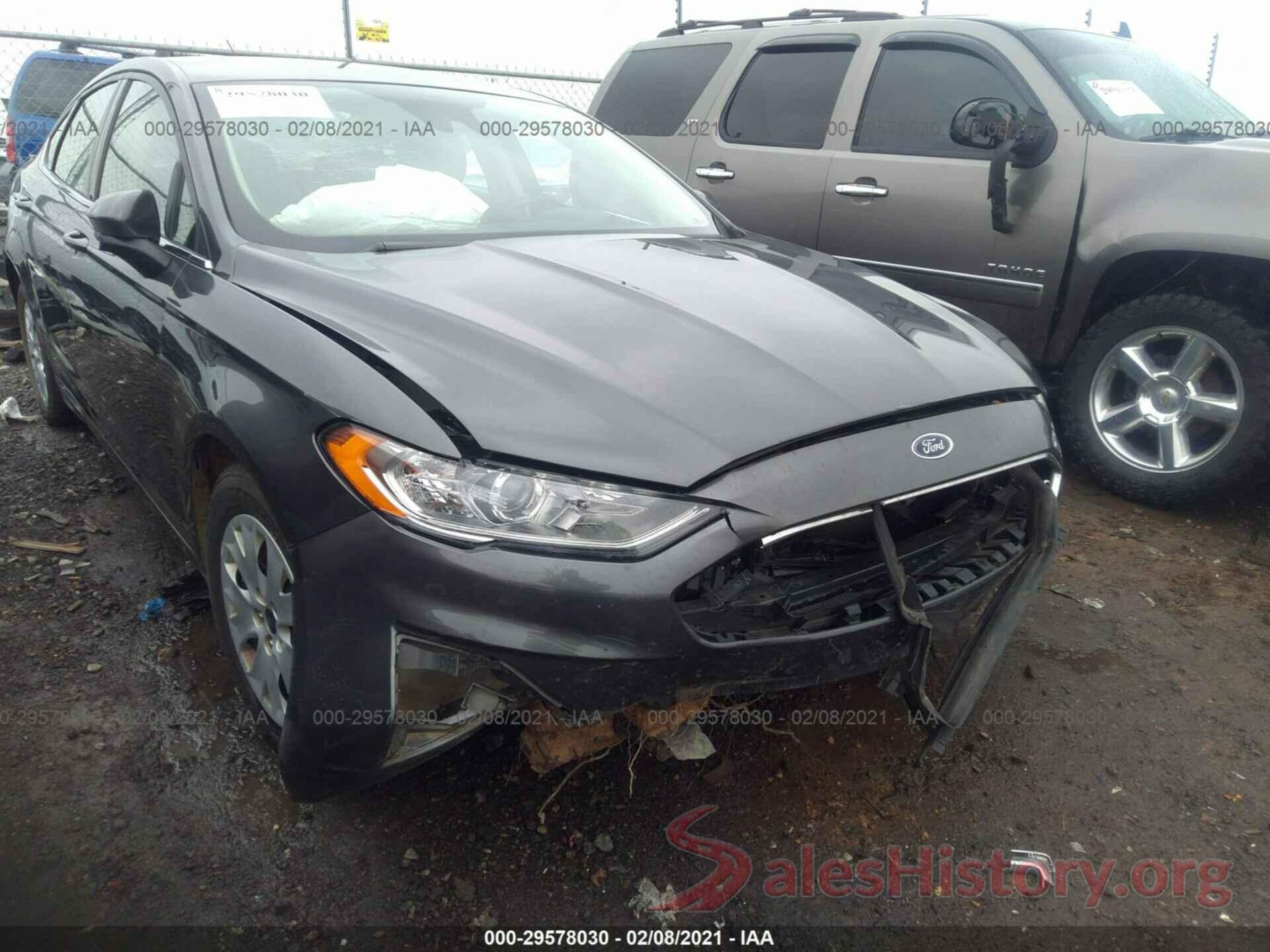 3FA6P0G75KR111953 2019 FORD FUSION