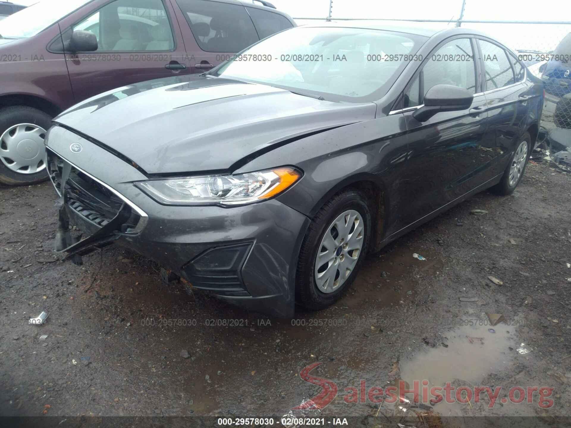 3FA6P0G75KR111953 2019 FORD FUSION