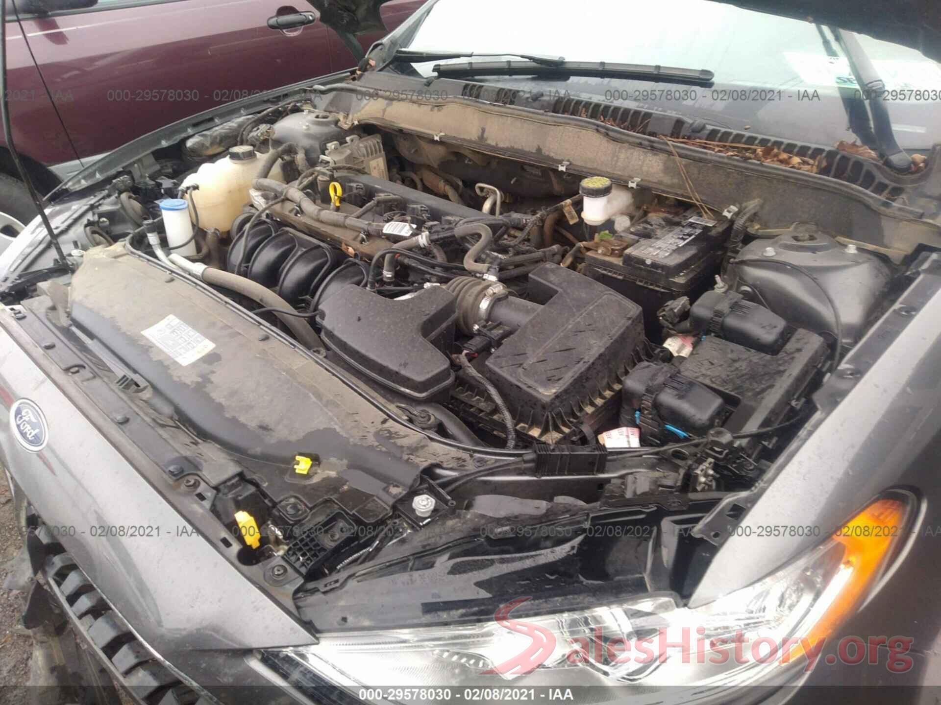 3FA6P0G75KR111953 2019 FORD FUSION