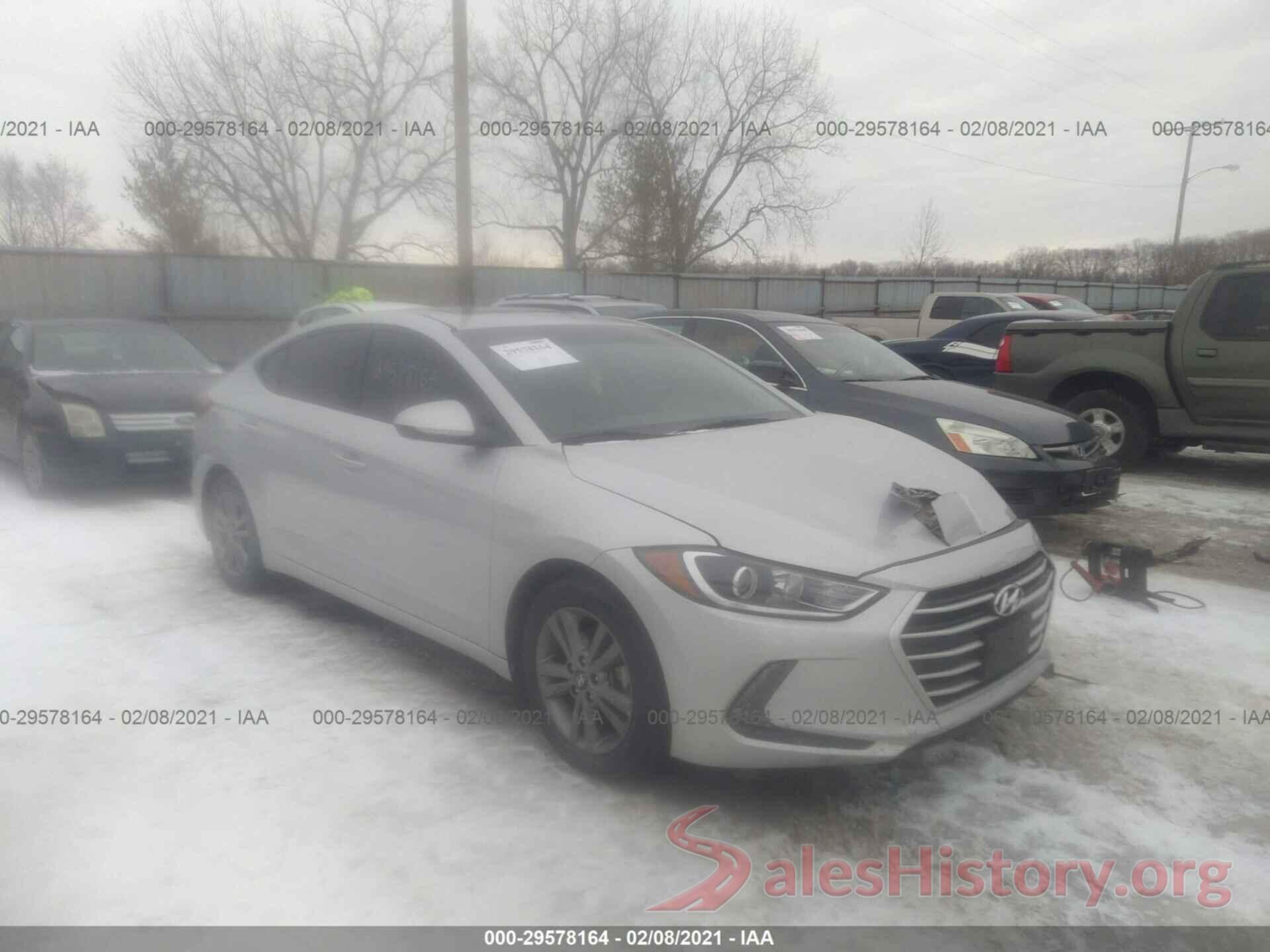 5NPD84LF4JH259449 2018 HYUNDAI ELANTRA