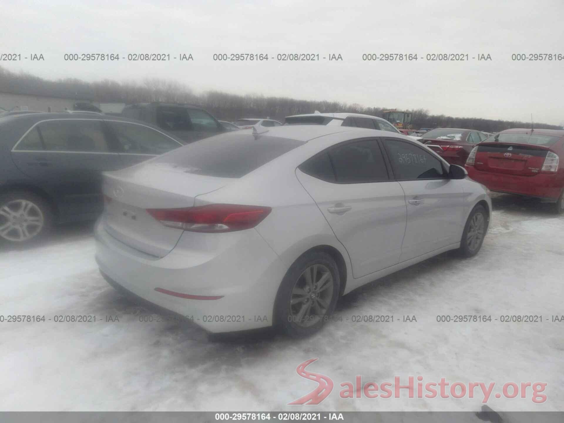 5NPD84LF4JH259449 2018 HYUNDAI ELANTRA