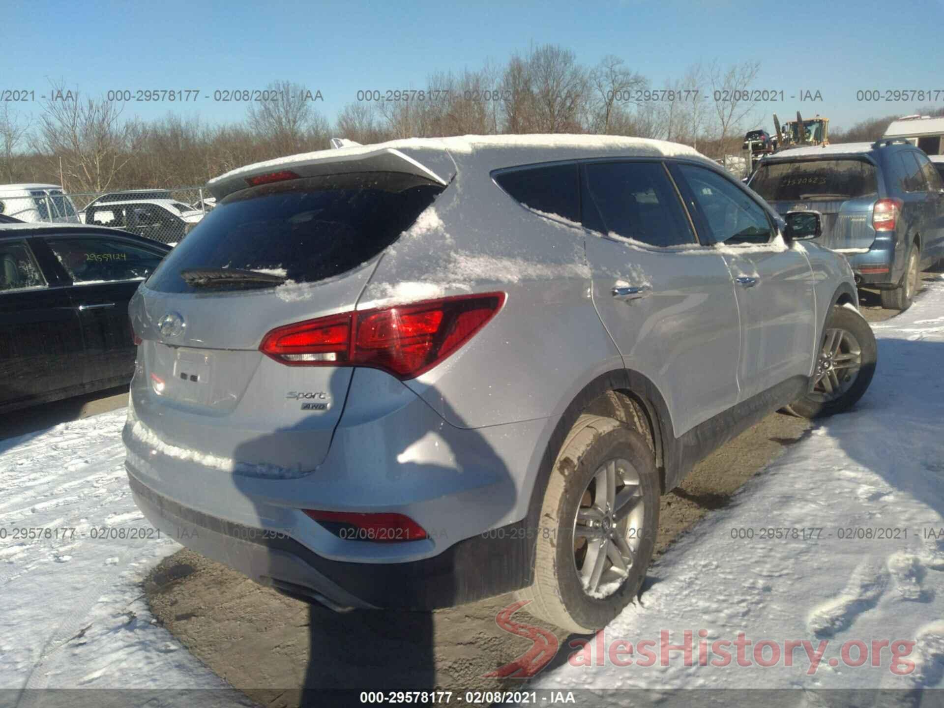 5XYZTDLB4HG457306 2017 HYUNDAI SANTA FE SPORT