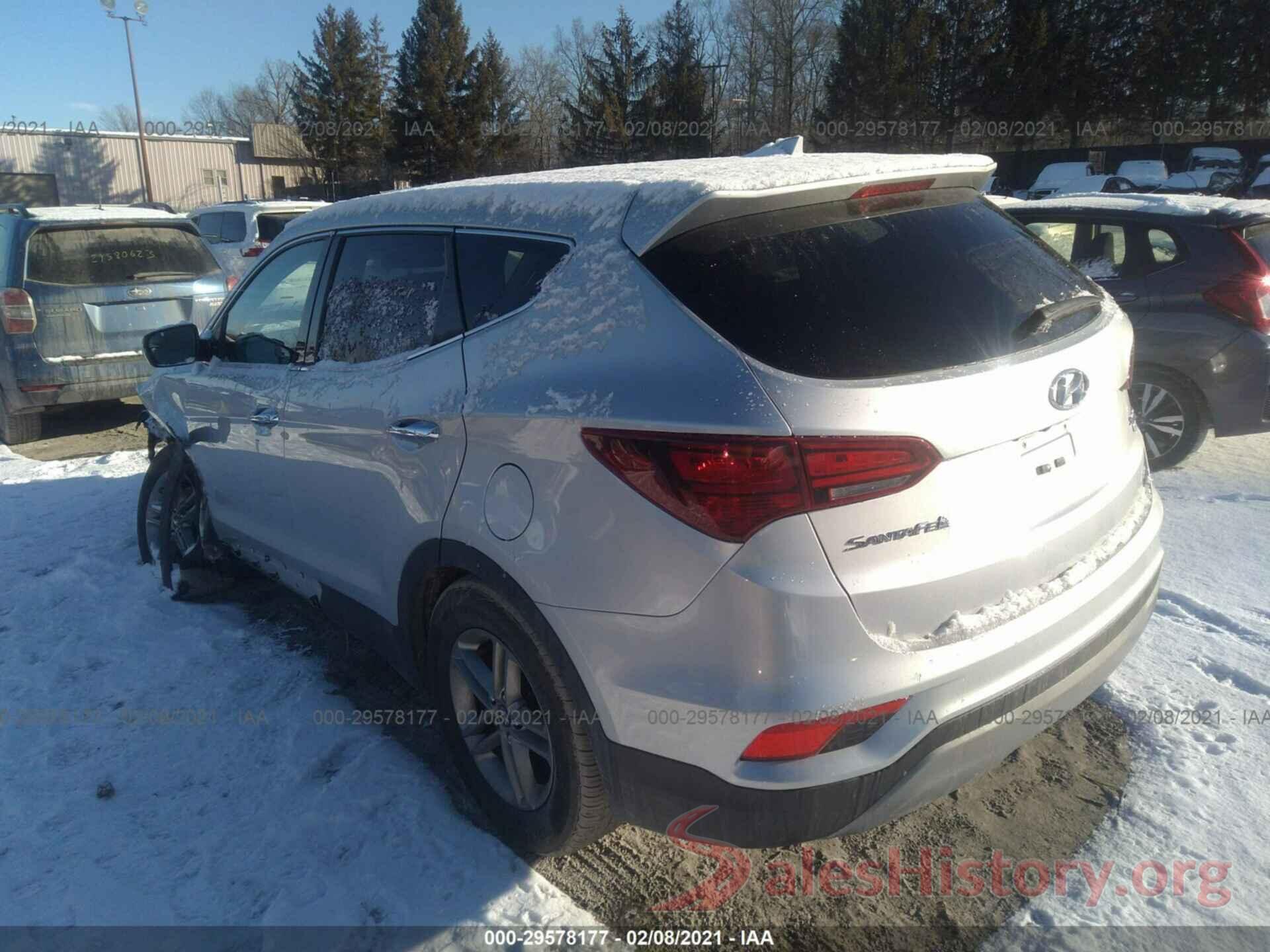 5XYZTDLB4HG457306 2017 HYUNDAI SANTA FE SPORT