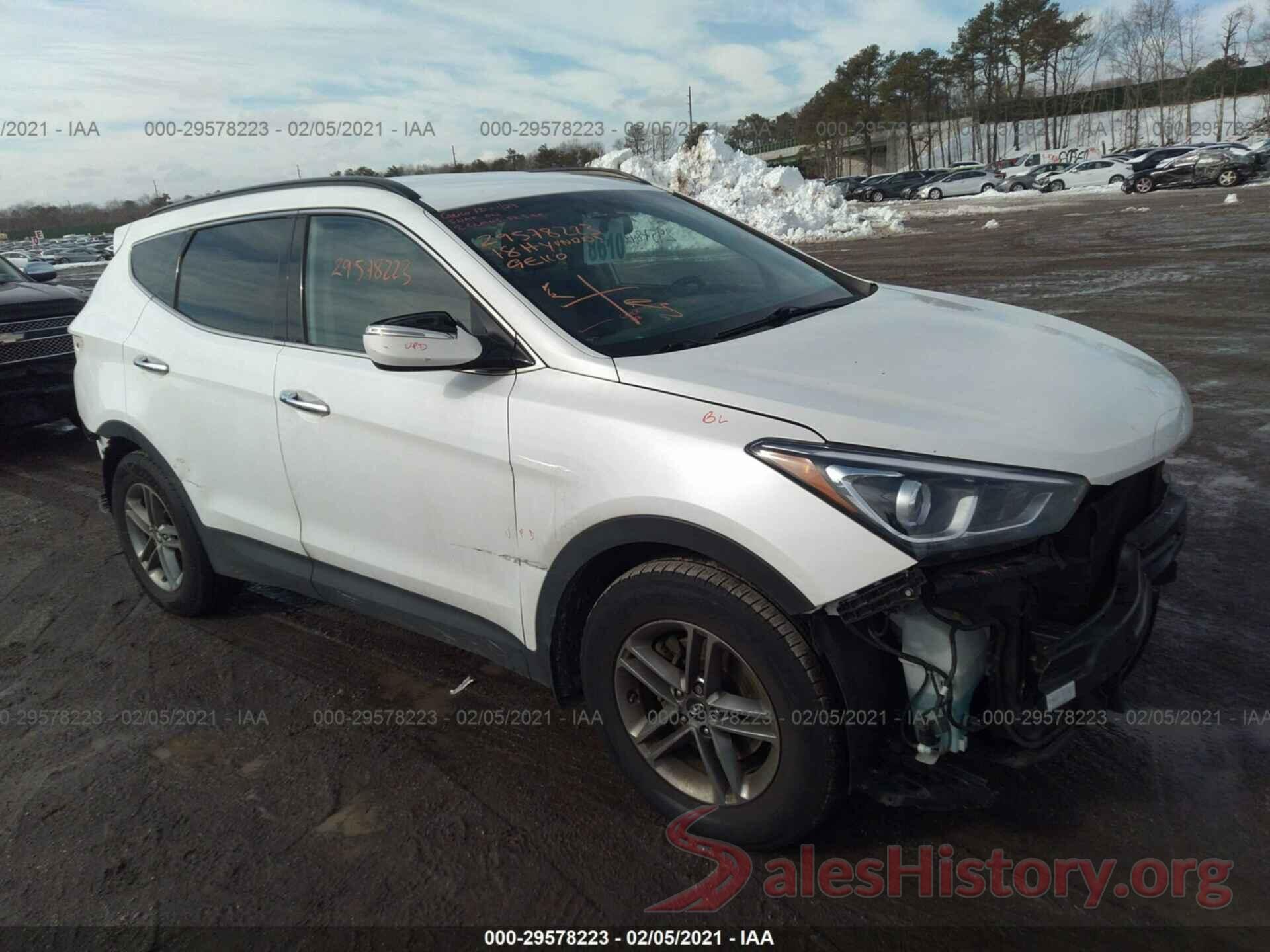 5NMZUDLB8JH079807 2018 HYUNDAI SANTA FE SPORT