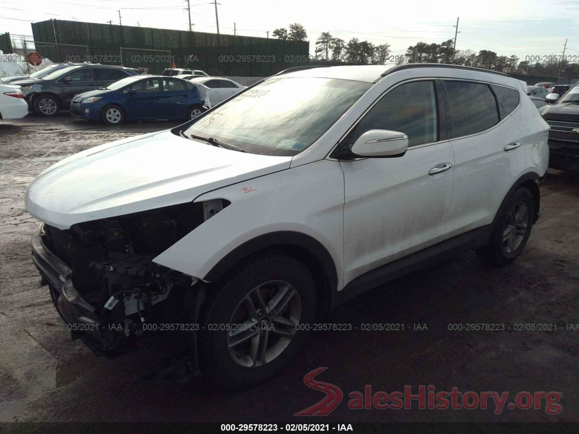 5NMZUDLB8JH079807 2018 HYUNDAI SANTA FE SPORT