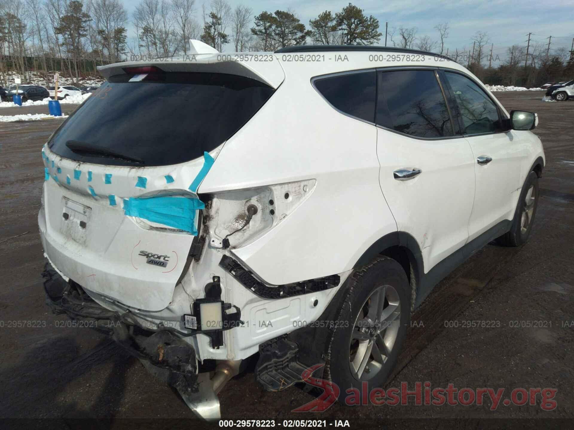 5NMZUDLB8JH079807 2018 HYUNDAI SANTA FE SPORT