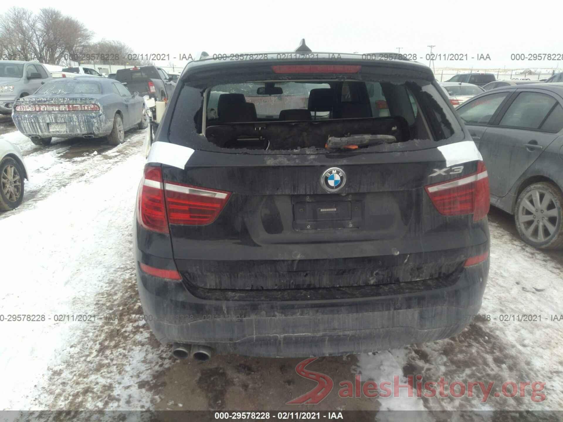 5UXWX9C30H0W71209 2017 BMW X3