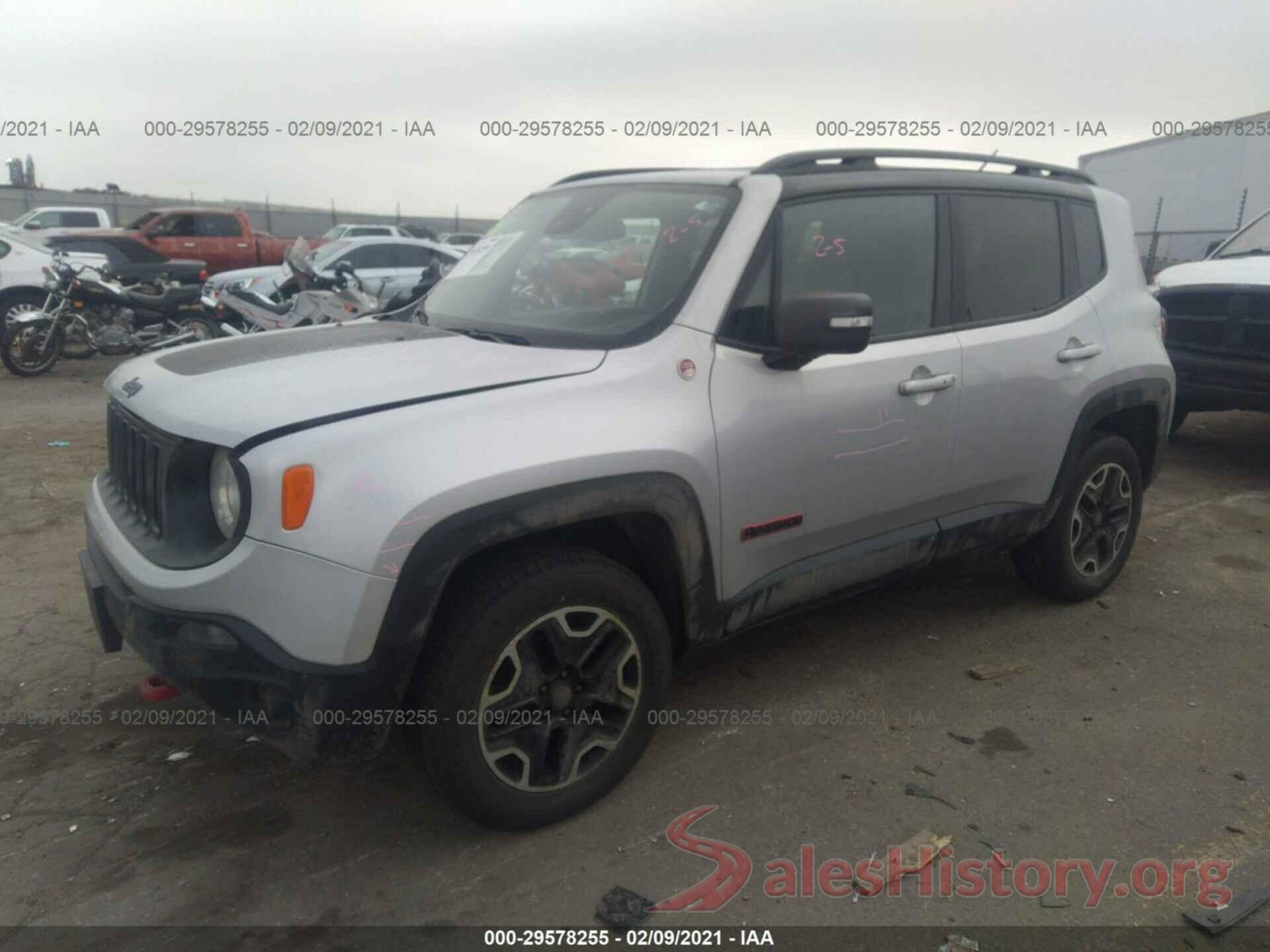 ZACCJBCT0GPD87634 2016 JEEP RENEGADE