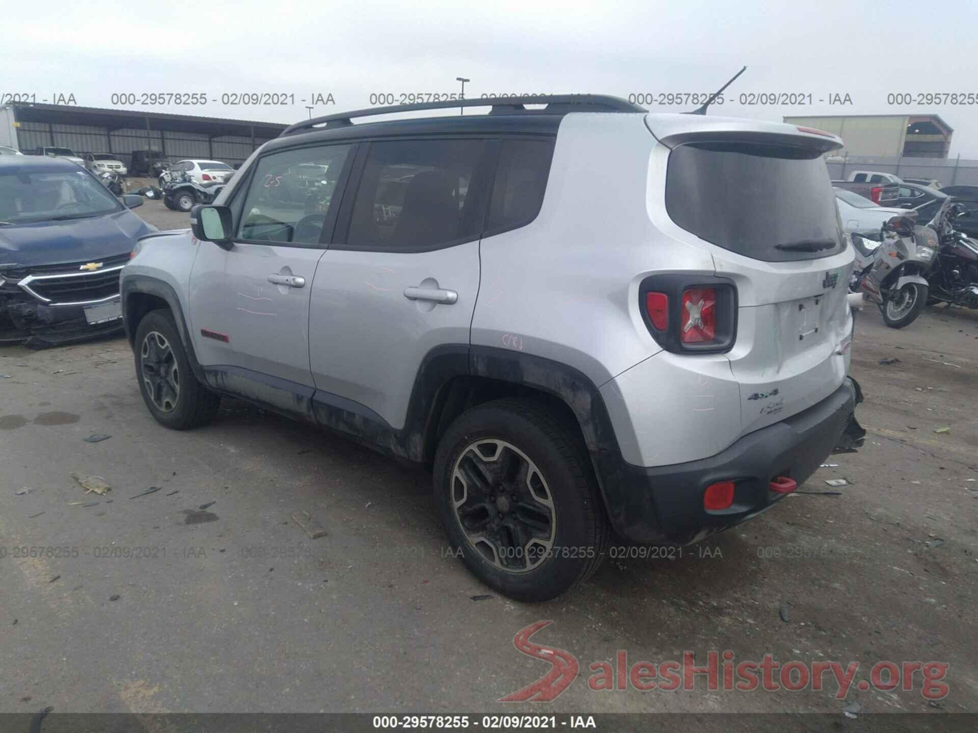 ZACCJBCT0GPD87634 2016 JEEP RENEGADE