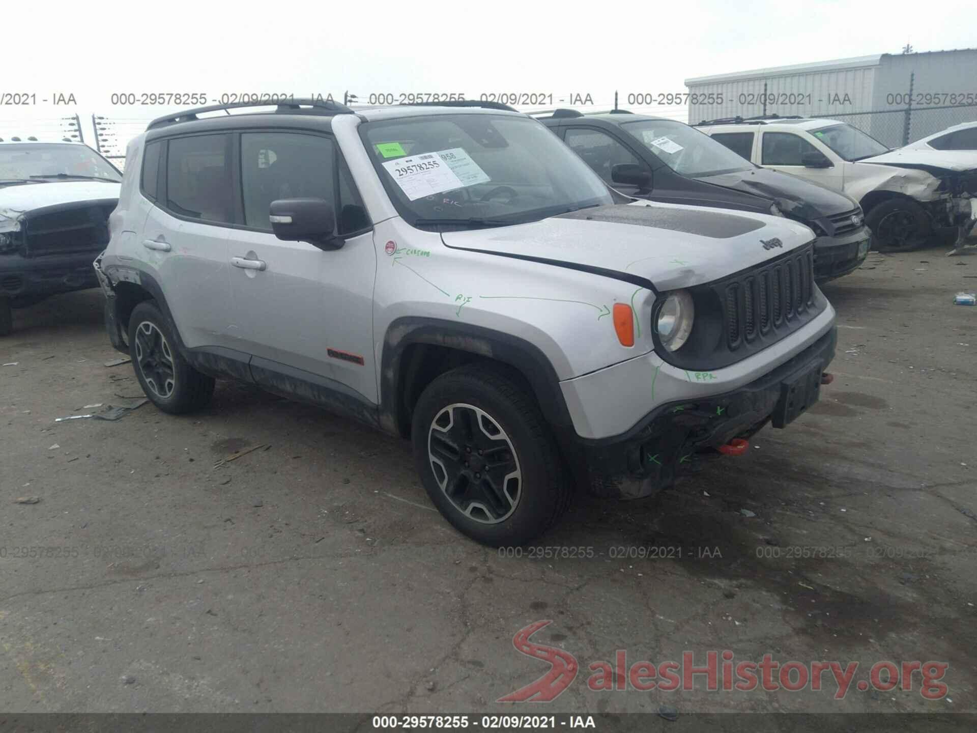 ZACCJBCT0GPD87634 2016 JEEP RENEGADE