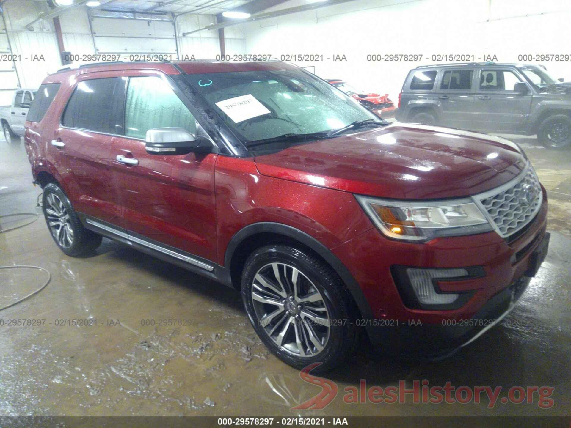 1FM5K8HT7HGA20886 2017 FORD EXPLORER