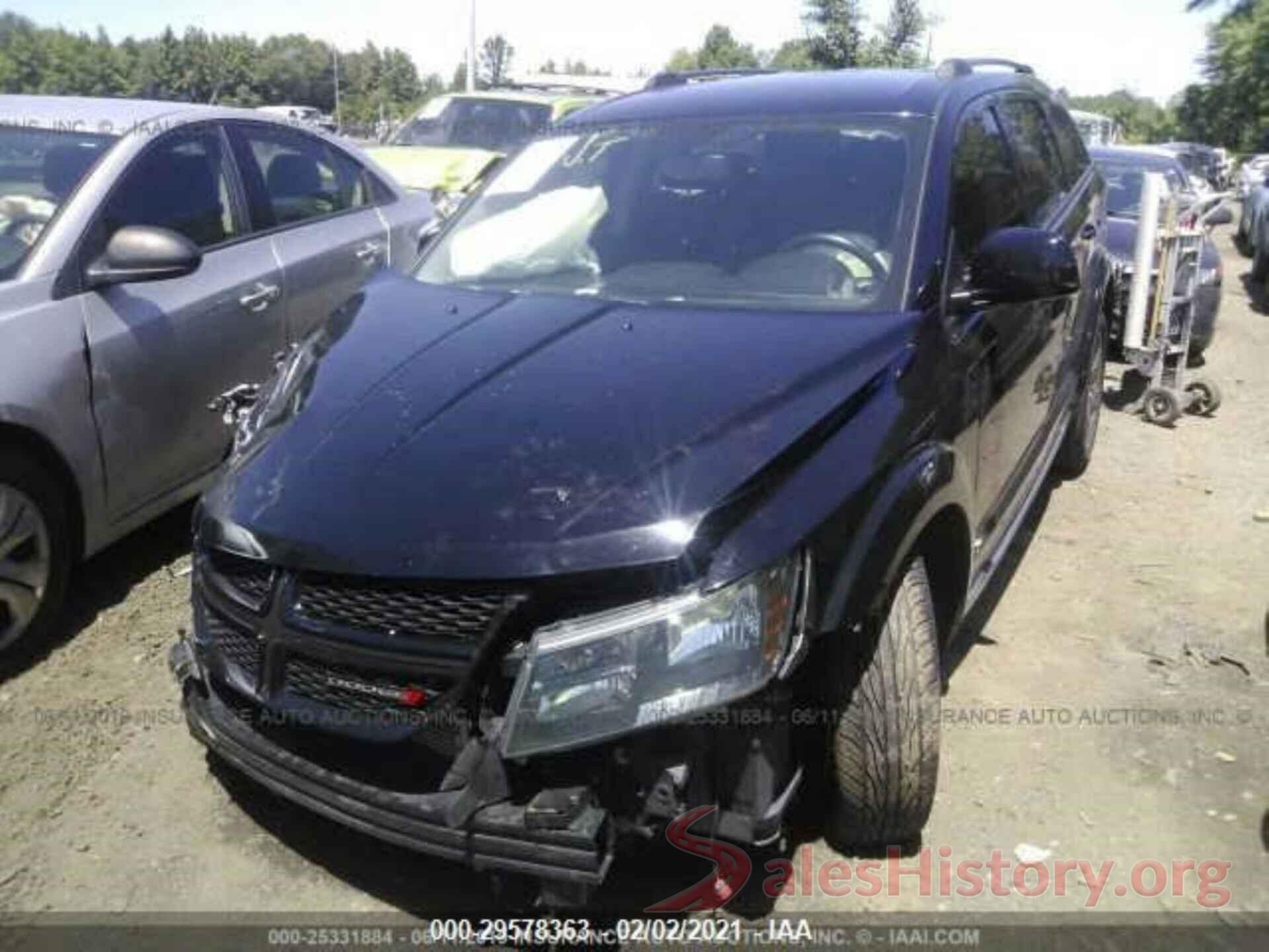 3C4PDCGG3HT537046 2017 DODGE JOURNEY