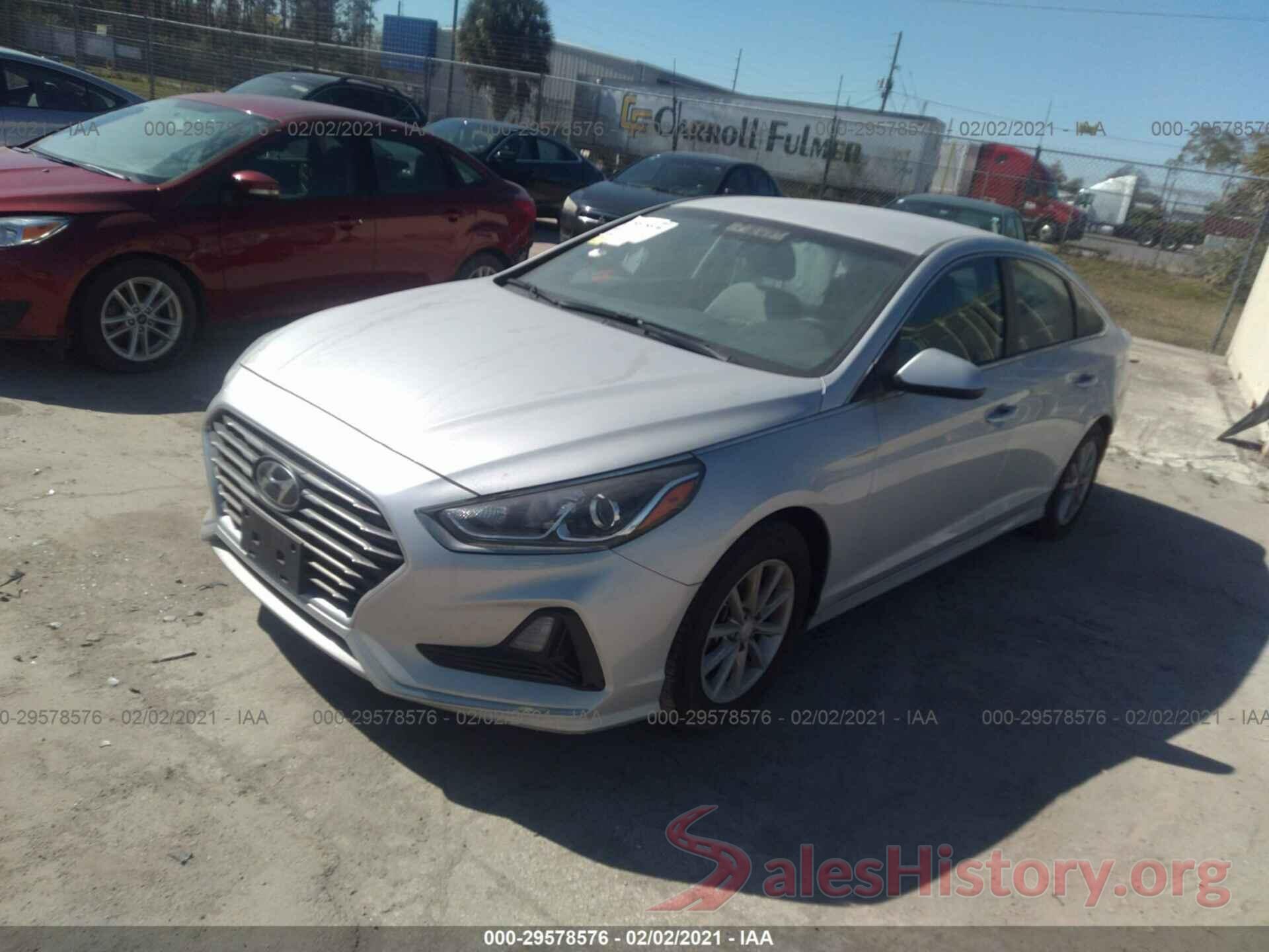 5NPE24AAXJH702619 2018 HYUNDAI SONATA