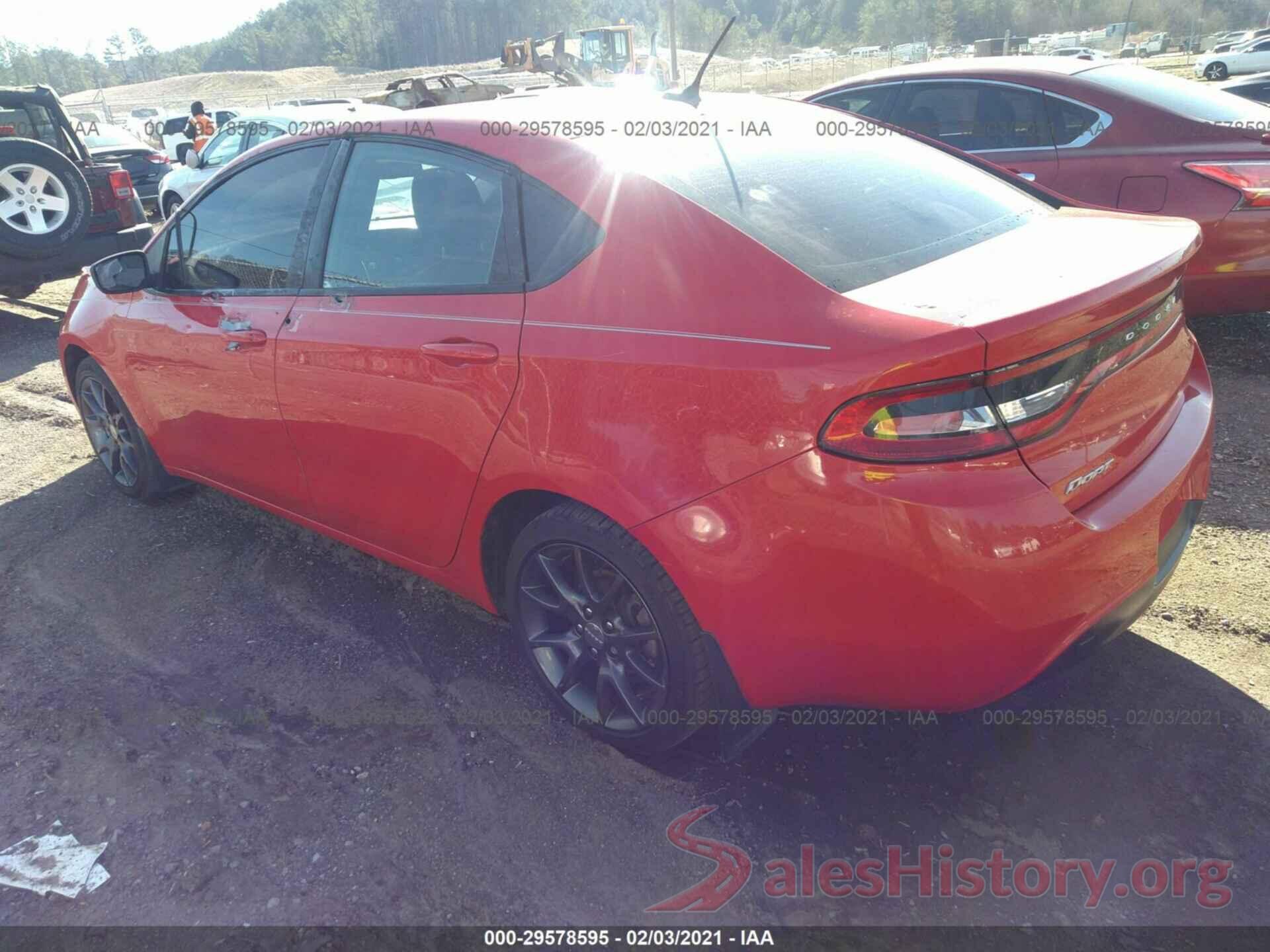 1C3CDFAA1GD736576 2016 DODGE DART