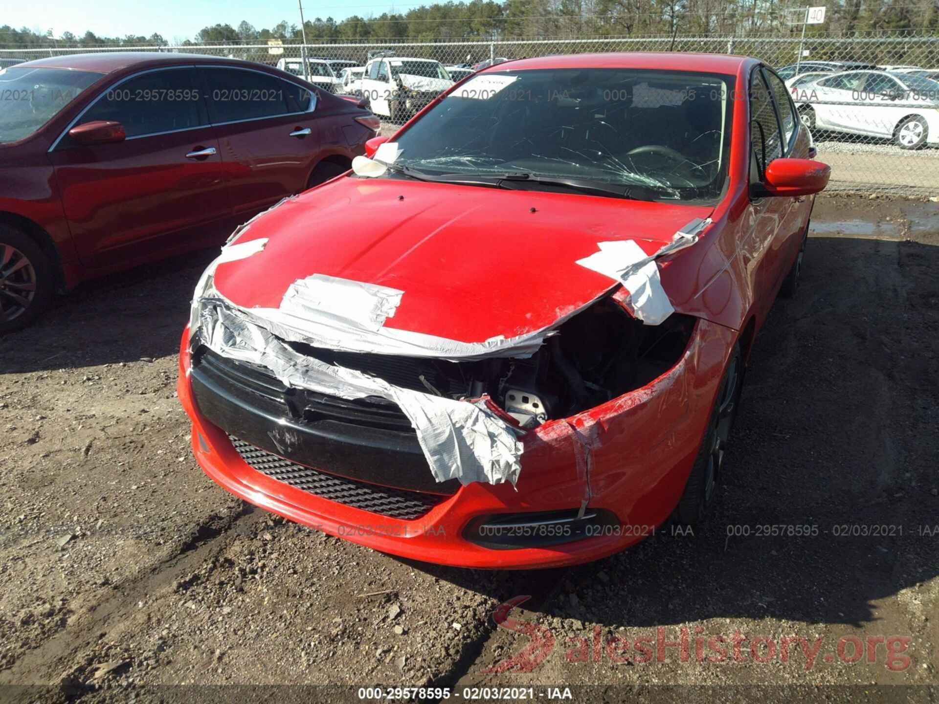 1C3CDFAA1GD736576 2016 DODGE DART