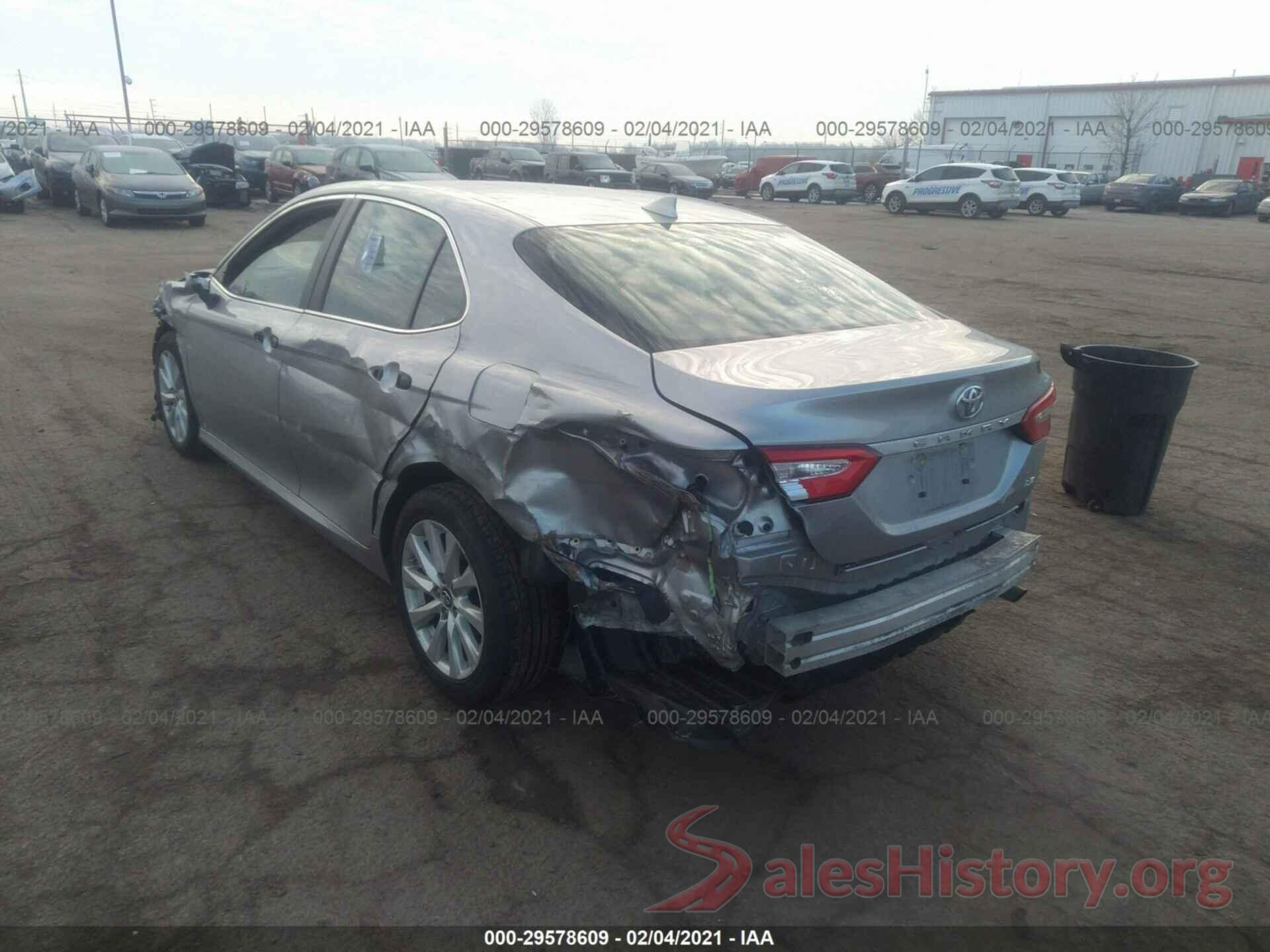 4T1B11HK6KU231591 2019 TOYOTA CAMRY