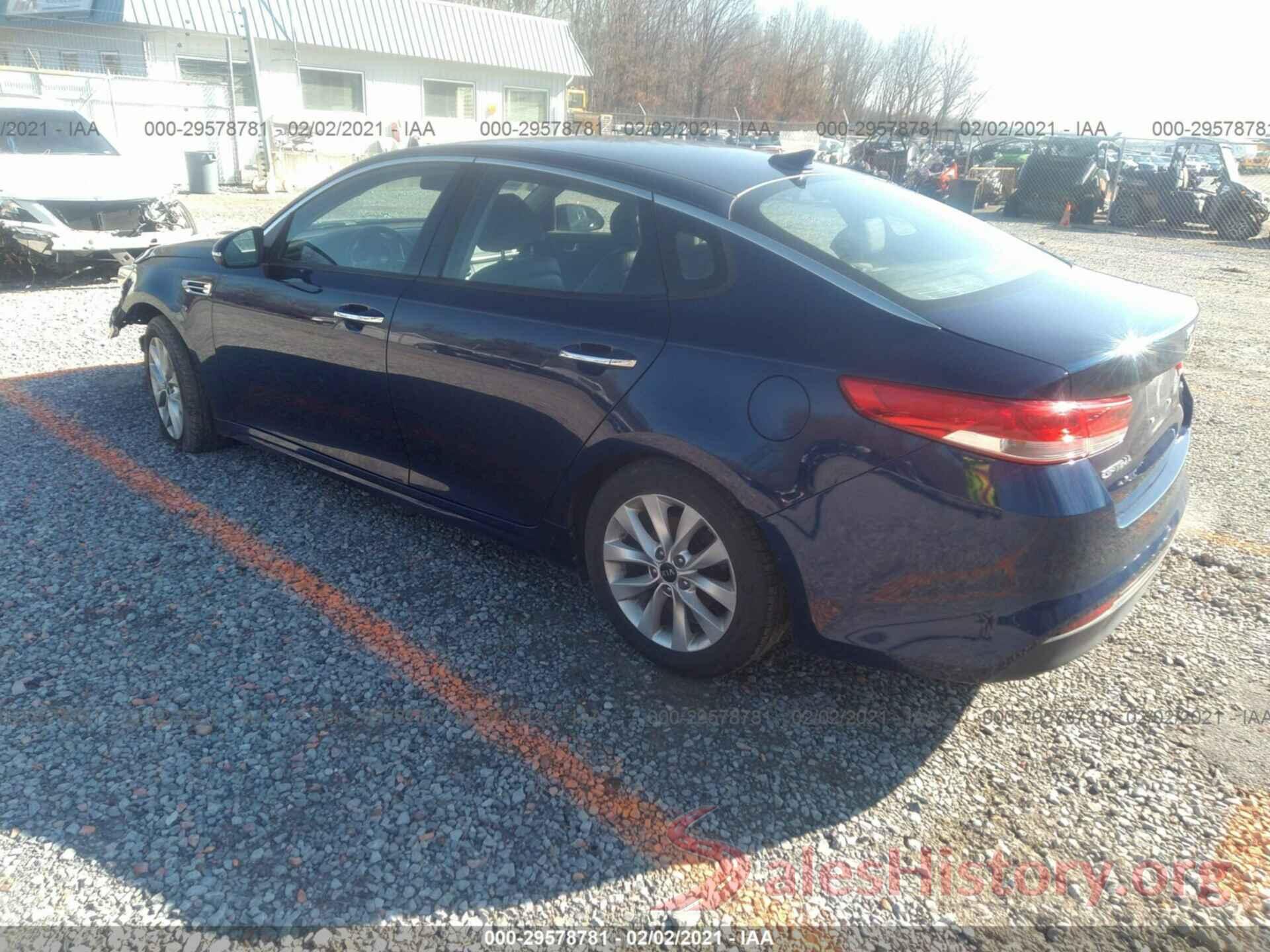 5XXGU4L38GG101702 2016 KIA OPTIMA