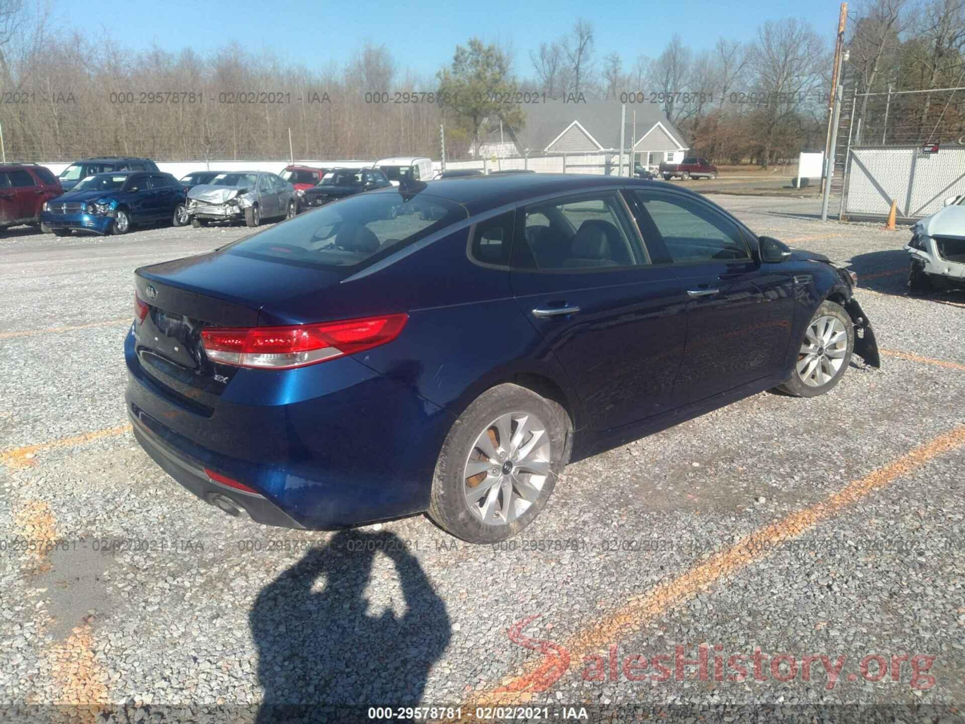 5XXGU4L38GG101702 2016 KIA OPTIMA