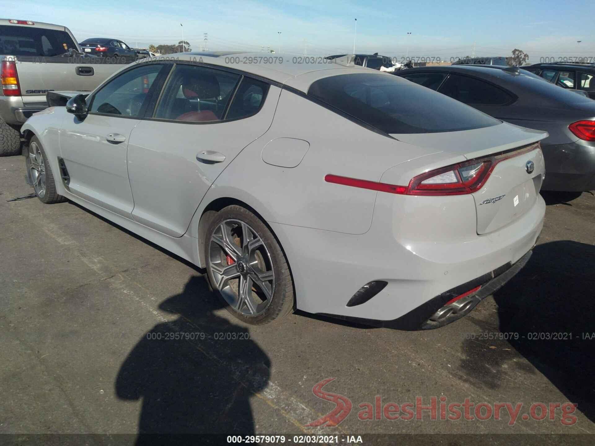 KNAE45LC9K6045688 2019 KIA STINGER