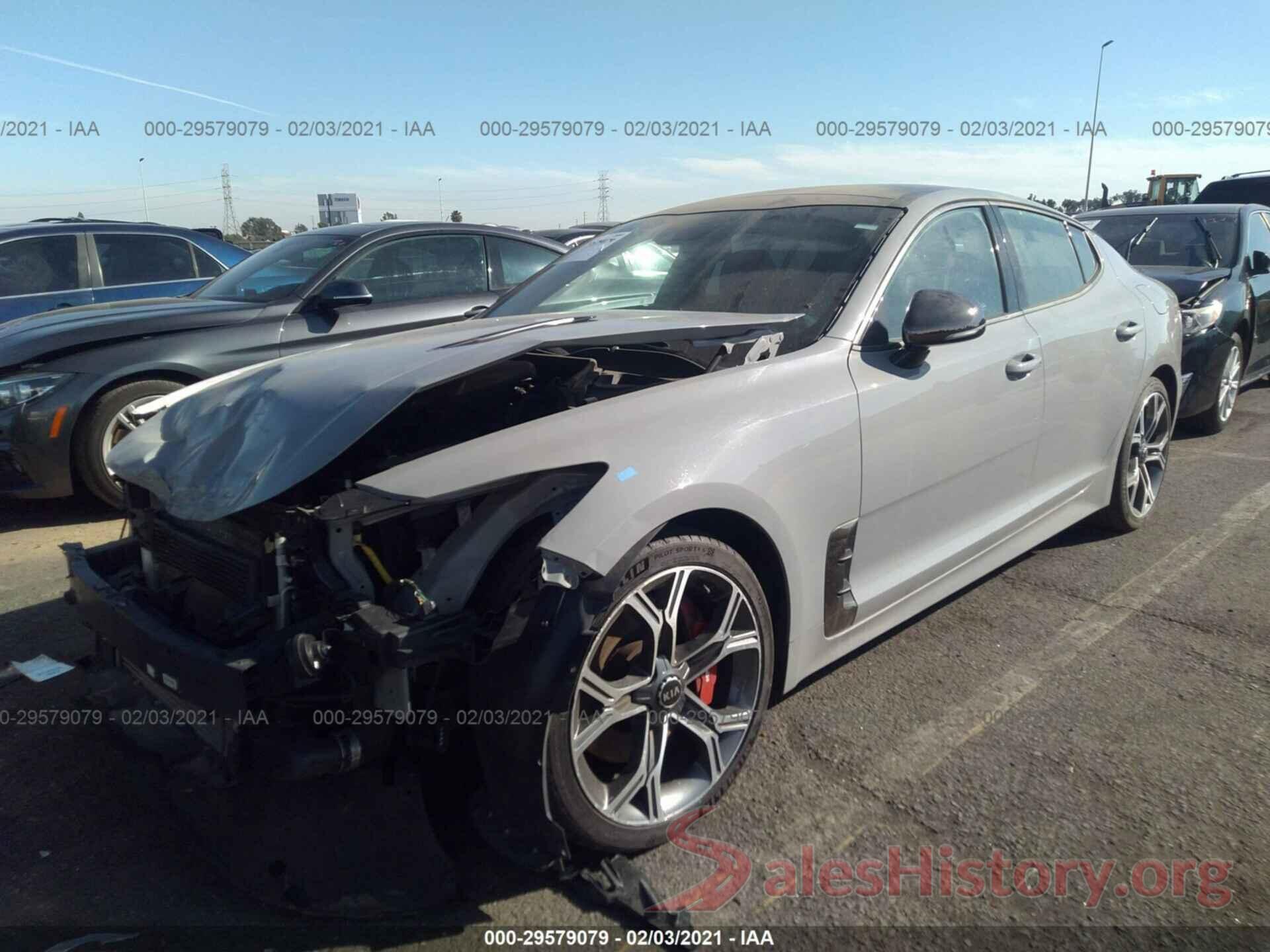 KNAE45LC9K6045688 2019 KIA STINGER