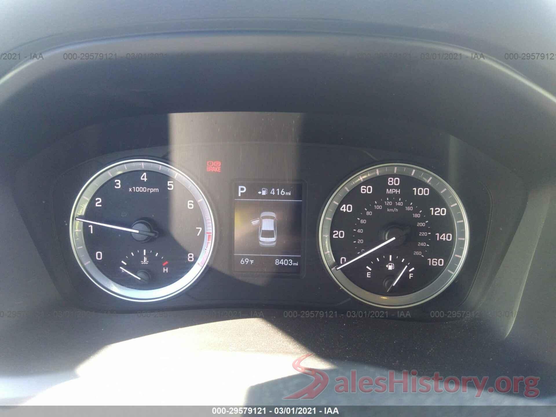 5NPE24AFXKH807867 2019 HYUNDAI SONATA