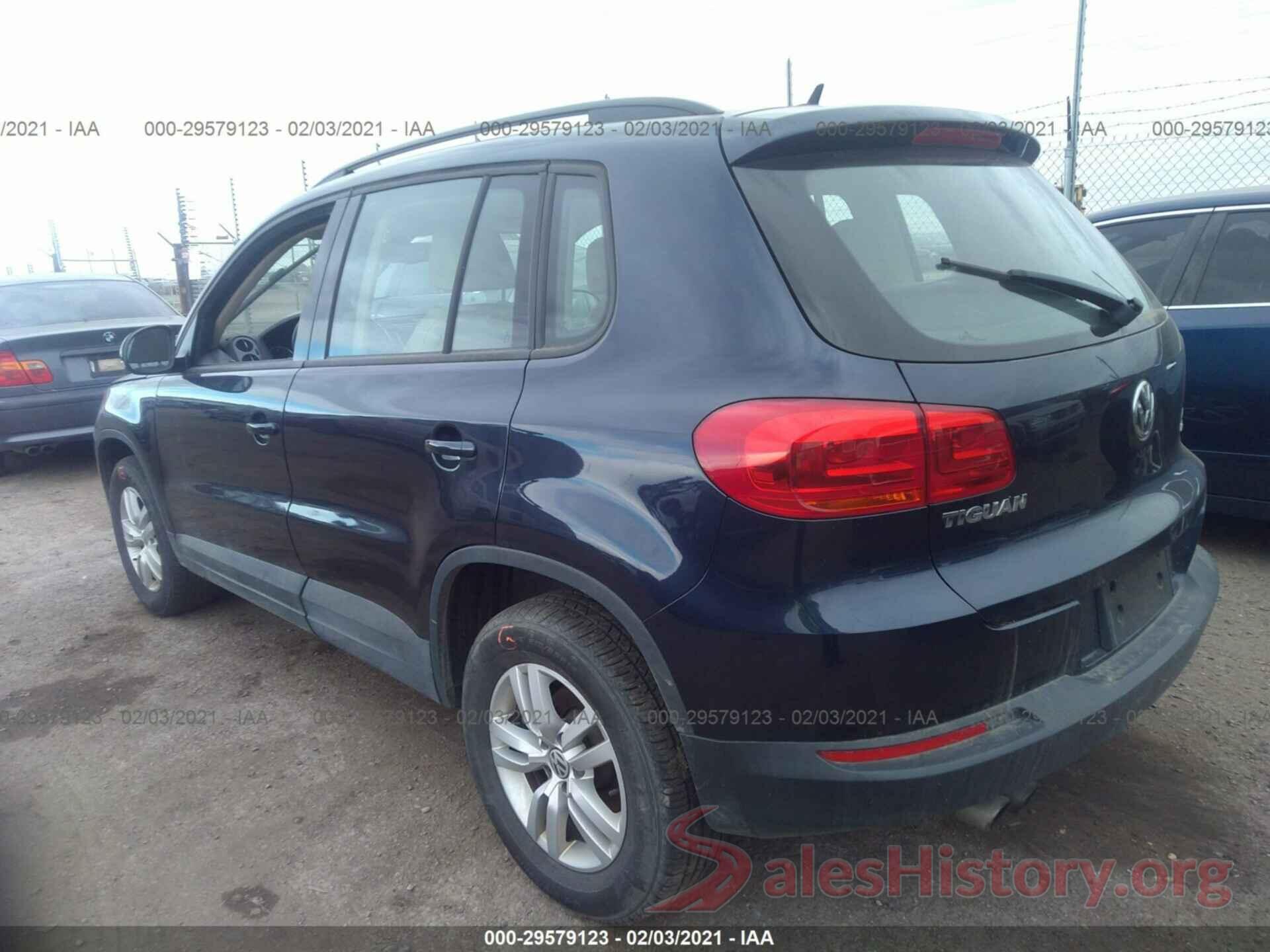 WVGBV7AX2GW534425 2016 VOLKSWAGEN TIGUAN