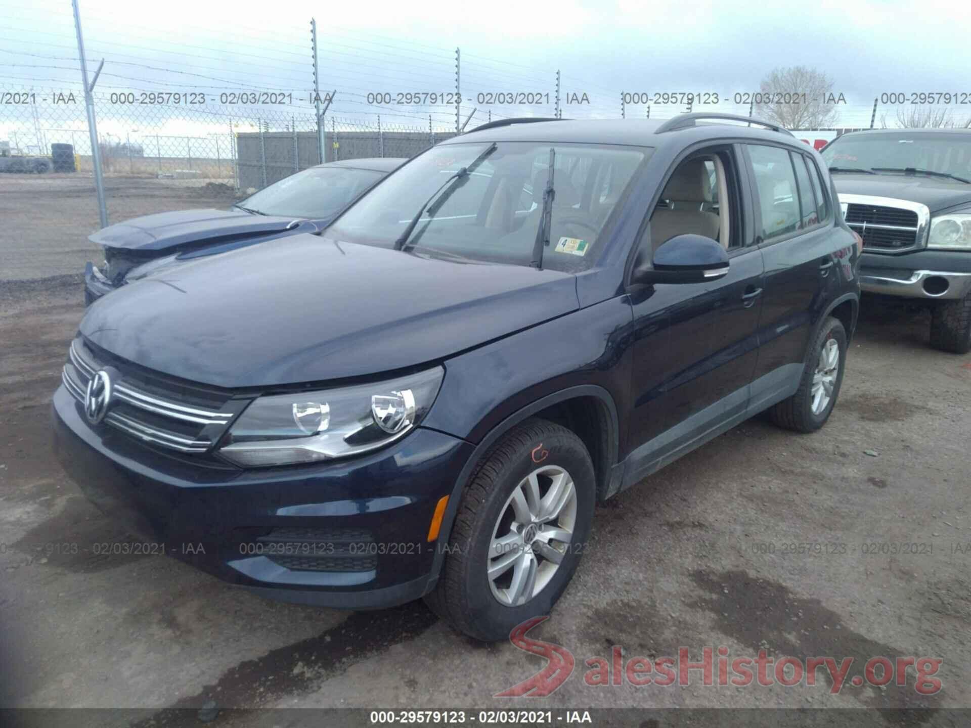 WVGBV7AX2GW534425 2016 VOLKSWAGEN TIGUAN