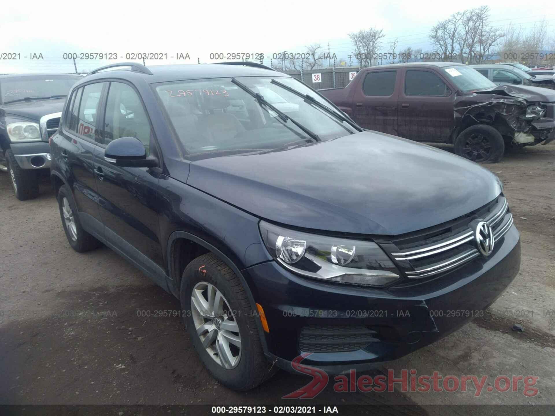 WVGBV7AX2GW534425 2016 VOLKSWAGEN TIGUAN