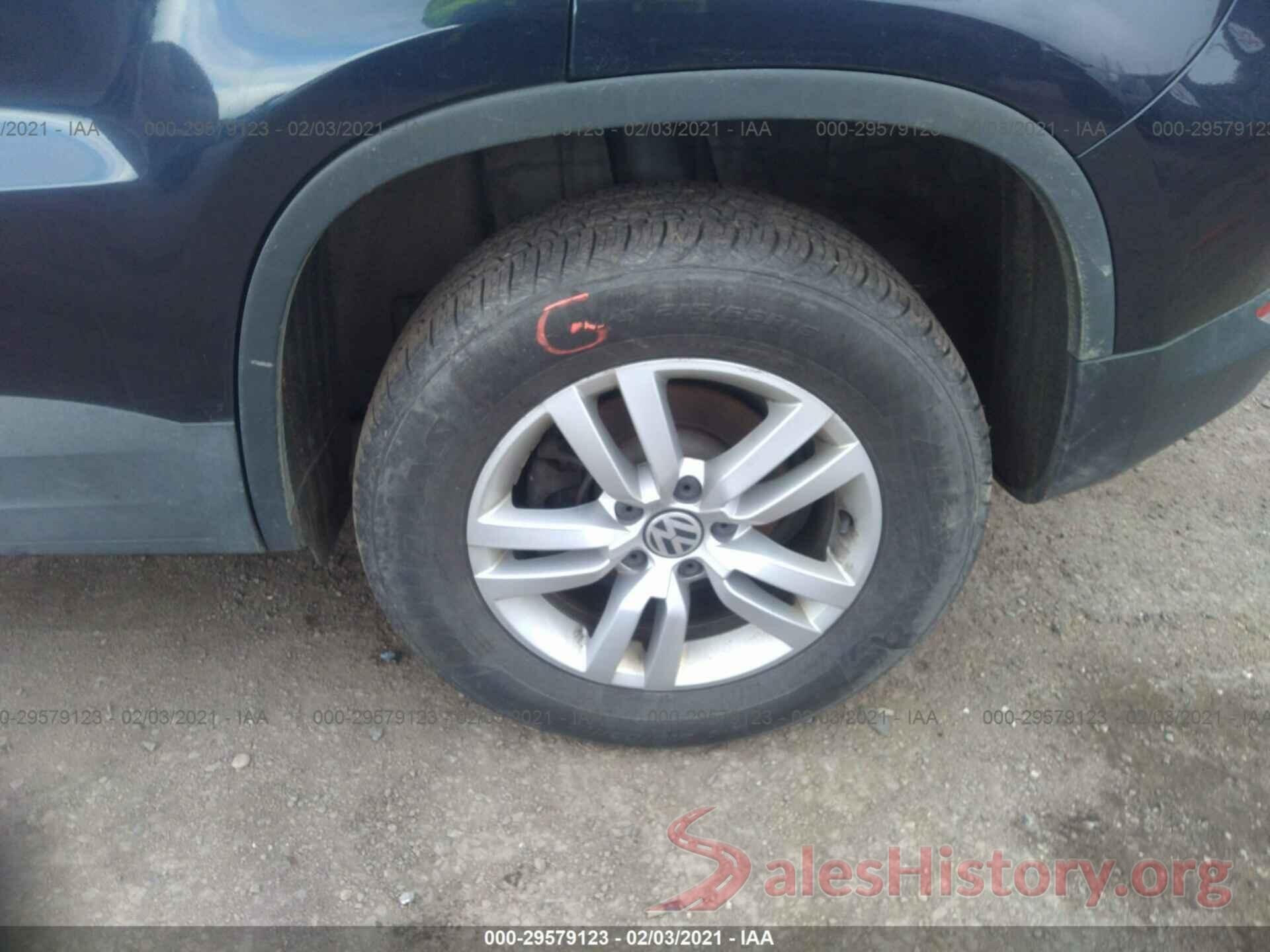 WVGBV7AX2GW534425 2016 VOLKSWAGEN TIGUAN