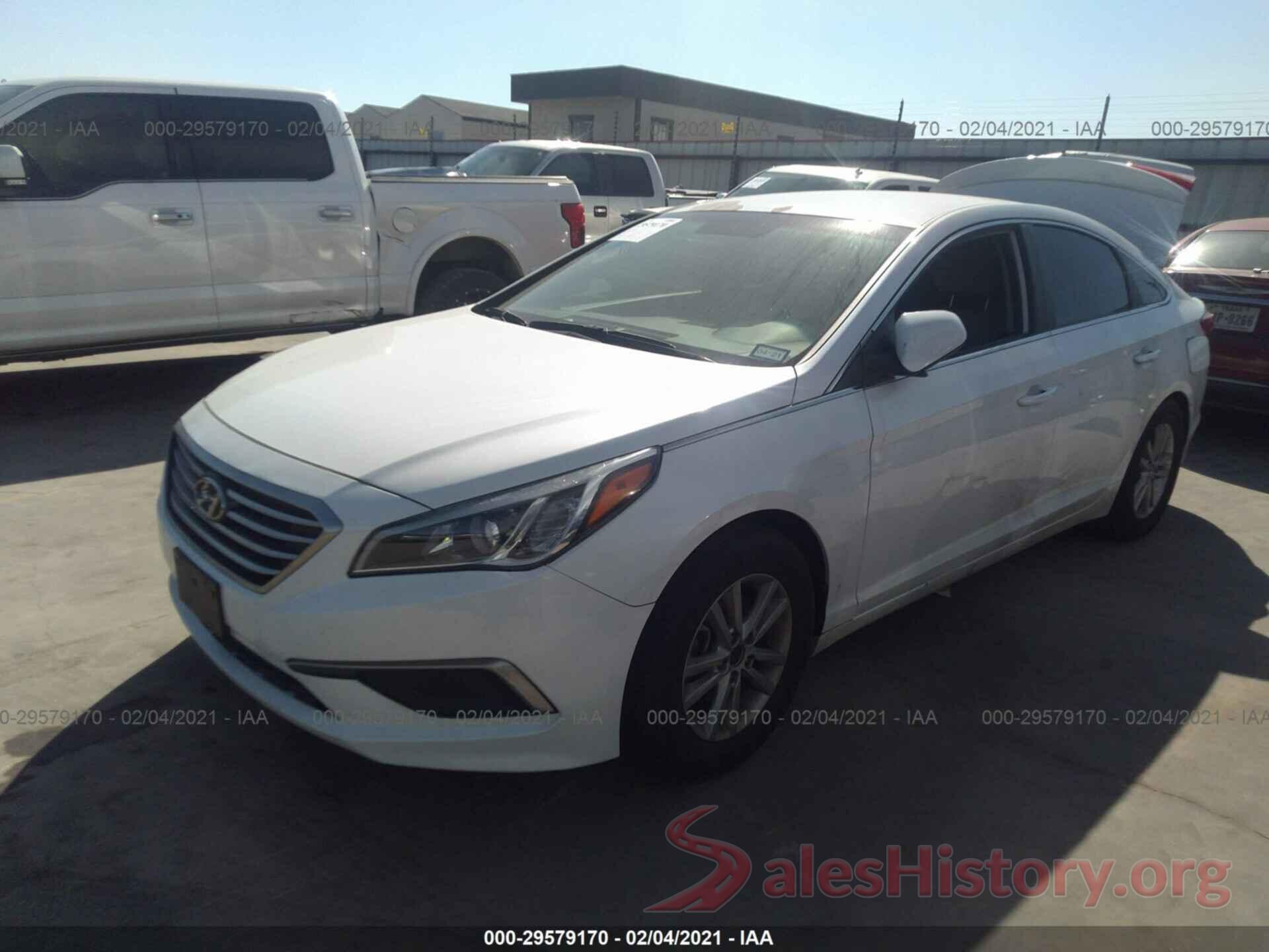 5NPE24AF4HH495439 2017 HYUNDAI SONATA