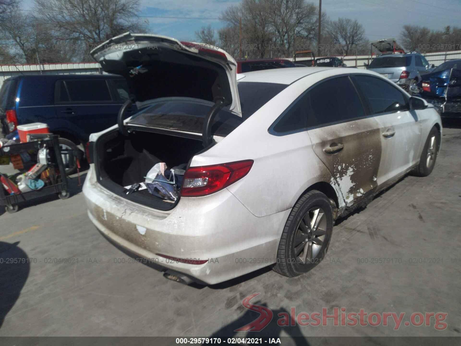 5NPE24AF4HH495439 2017 HYUNDAI SONATA