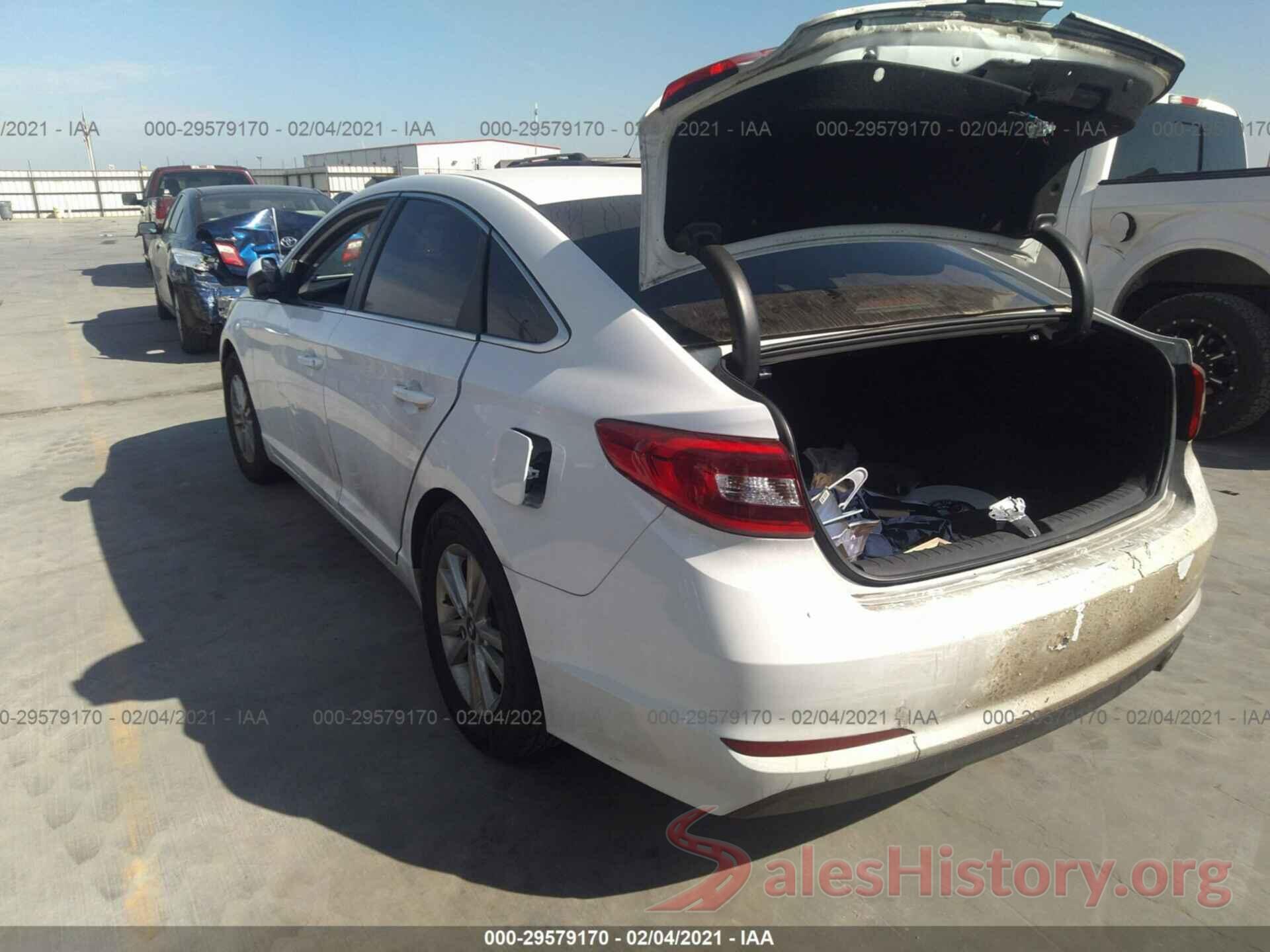 5NPE24AF4HH495439 2017 HYUNDAI SONATA