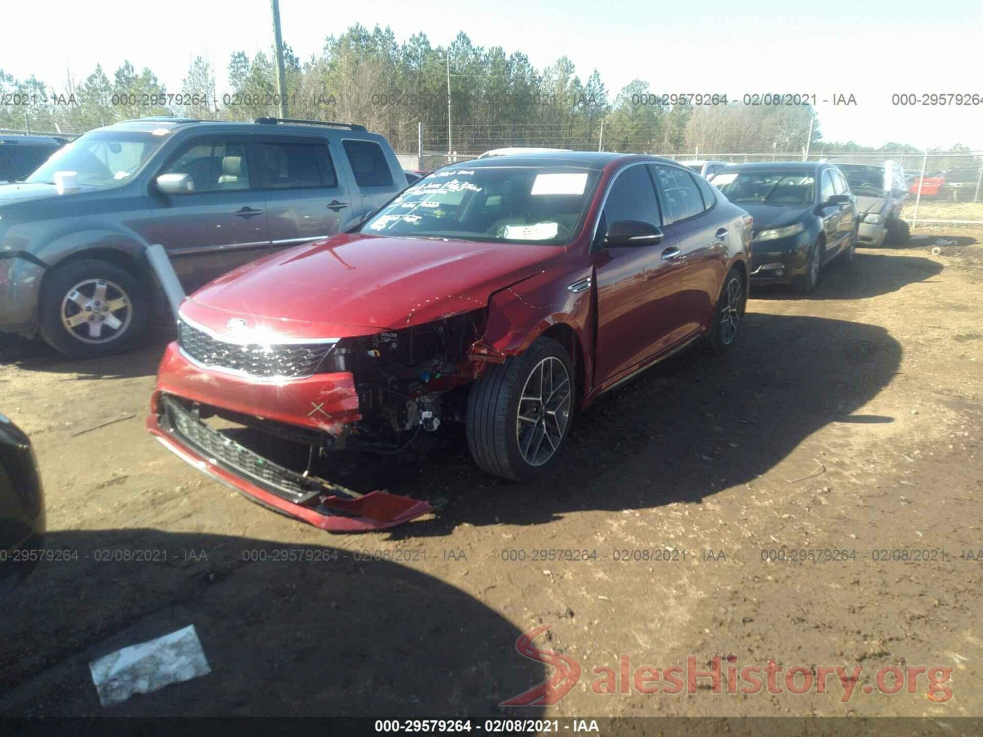 5XXGT4L35LG443105 2020 KIA OPTIMA