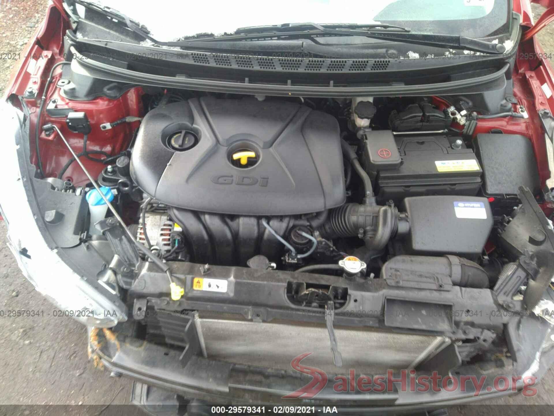 KMHDH4AH2GU650324 2016 HYUNDAI ELANTRA