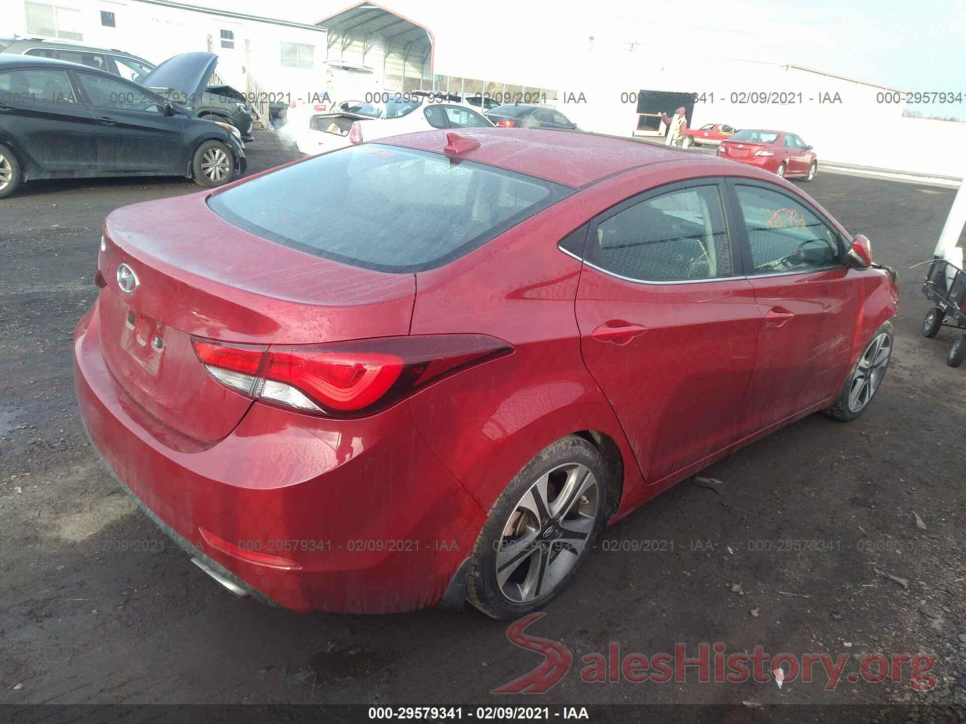 KMHDH4AH2GU650324 2016 HYUNDAI ELANTRA