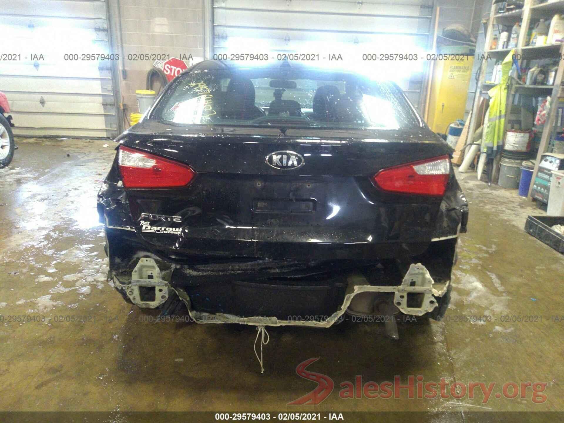 KNAFK4A63G5578859 2016 KIA FORTE