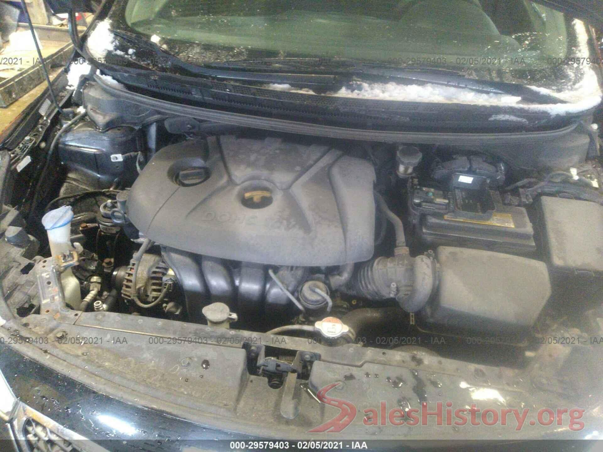 KNAFK4A63G5578859 2016 KIA FORTE