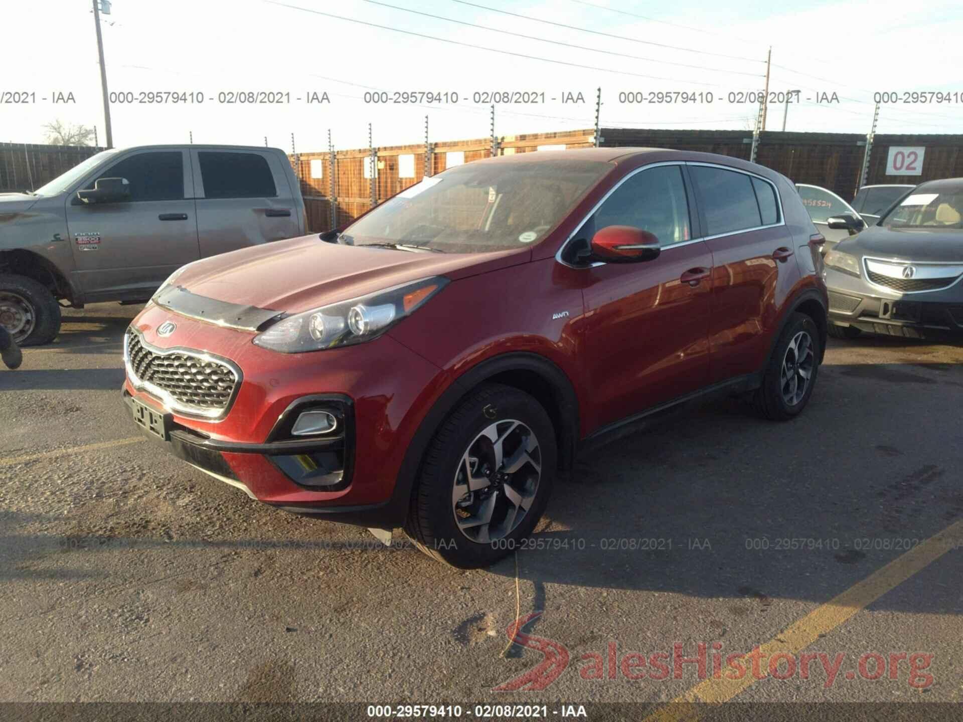 KNDPMCAC2M7881665 2021 KIA SPORTAGE