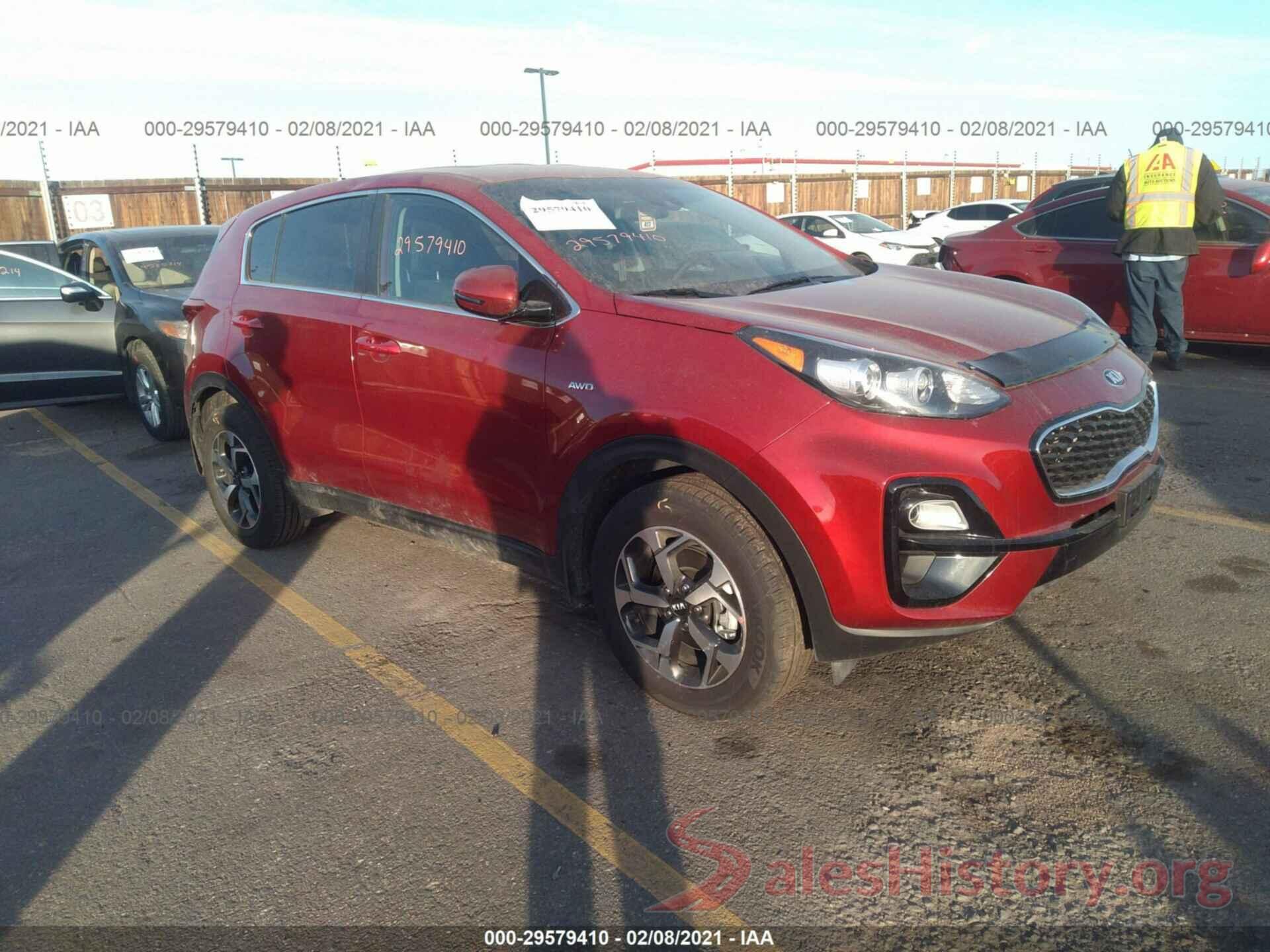 KNDPMCAC2M7881665 2021 KIA SPORTAGE